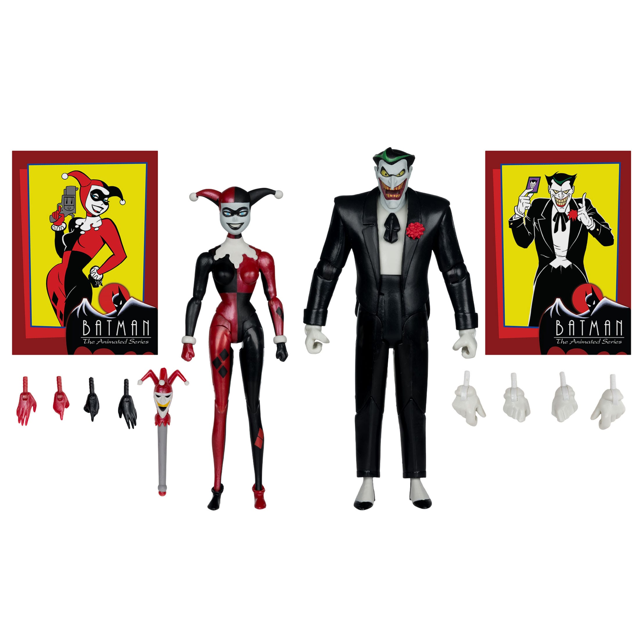 DC: Batman The Animated Series - Harley Quinn & The Joker (Mad Love) - 2-Pack-Actionfiguren-McFarlane Toys-Mighty Underground