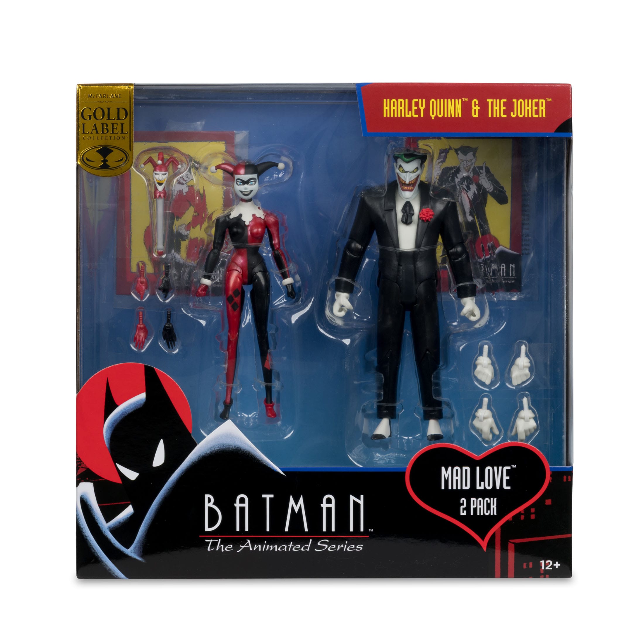 DC: Batman The Animated Series - Harley Quinn & The Joker (Mad Love) - 2-Pack-Actionfiguren-McFarlane Toys-Mighty Underground
