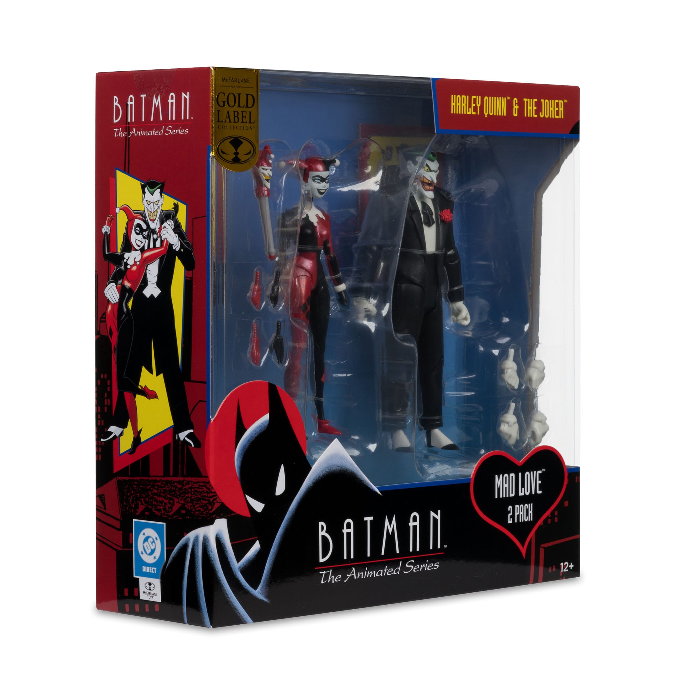 DC: Batman The Animated Series - Harley Quinn & The Joker (Mad Love) - 2-Pack-Actionfiguren-McFarlane Toys-Mighty Underground