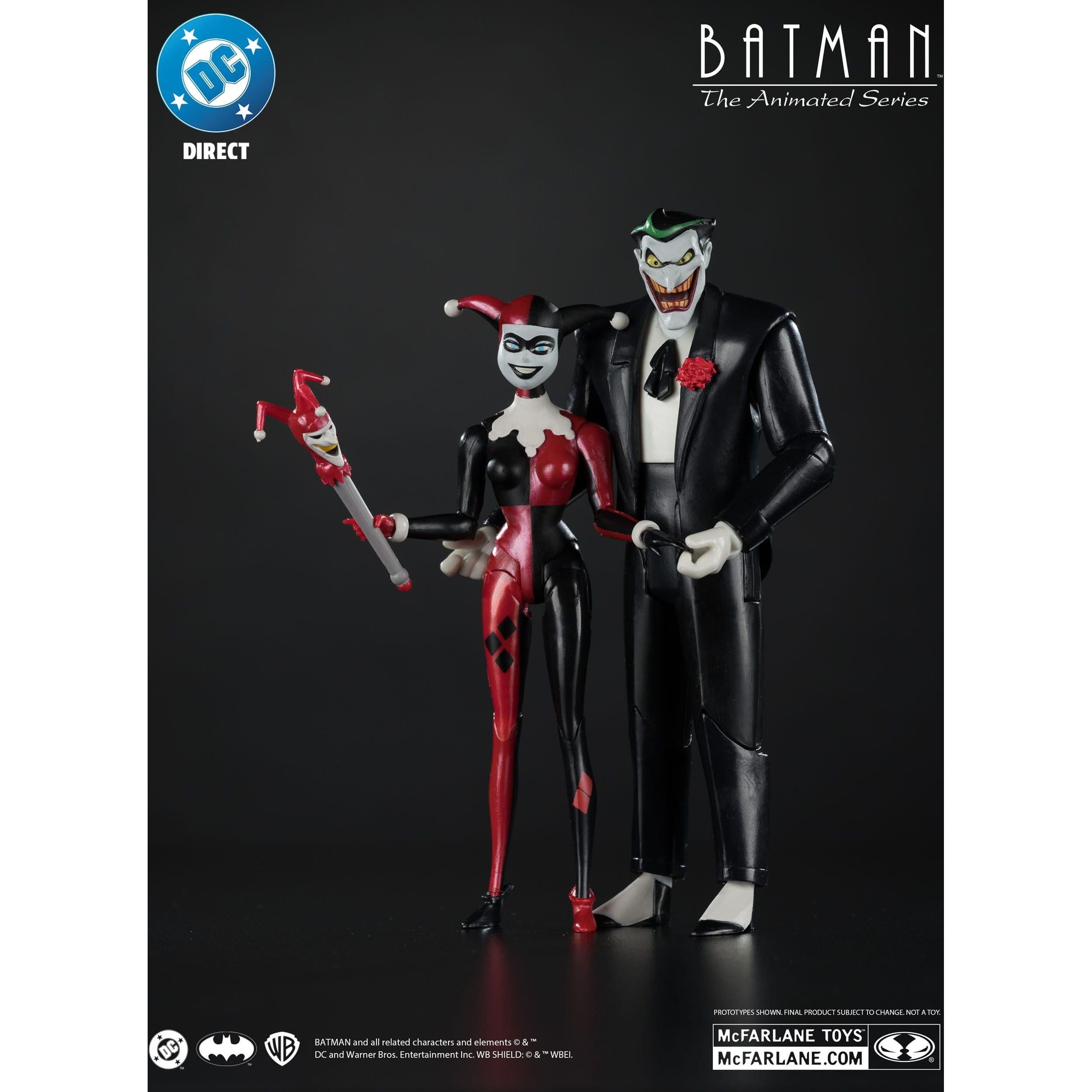 DC: Batman The Animated Series - Harley Quinn & The Joker (Mad Love) - 2-Pack-Actionfiguren-McFarlane Toys-Mighty Underground