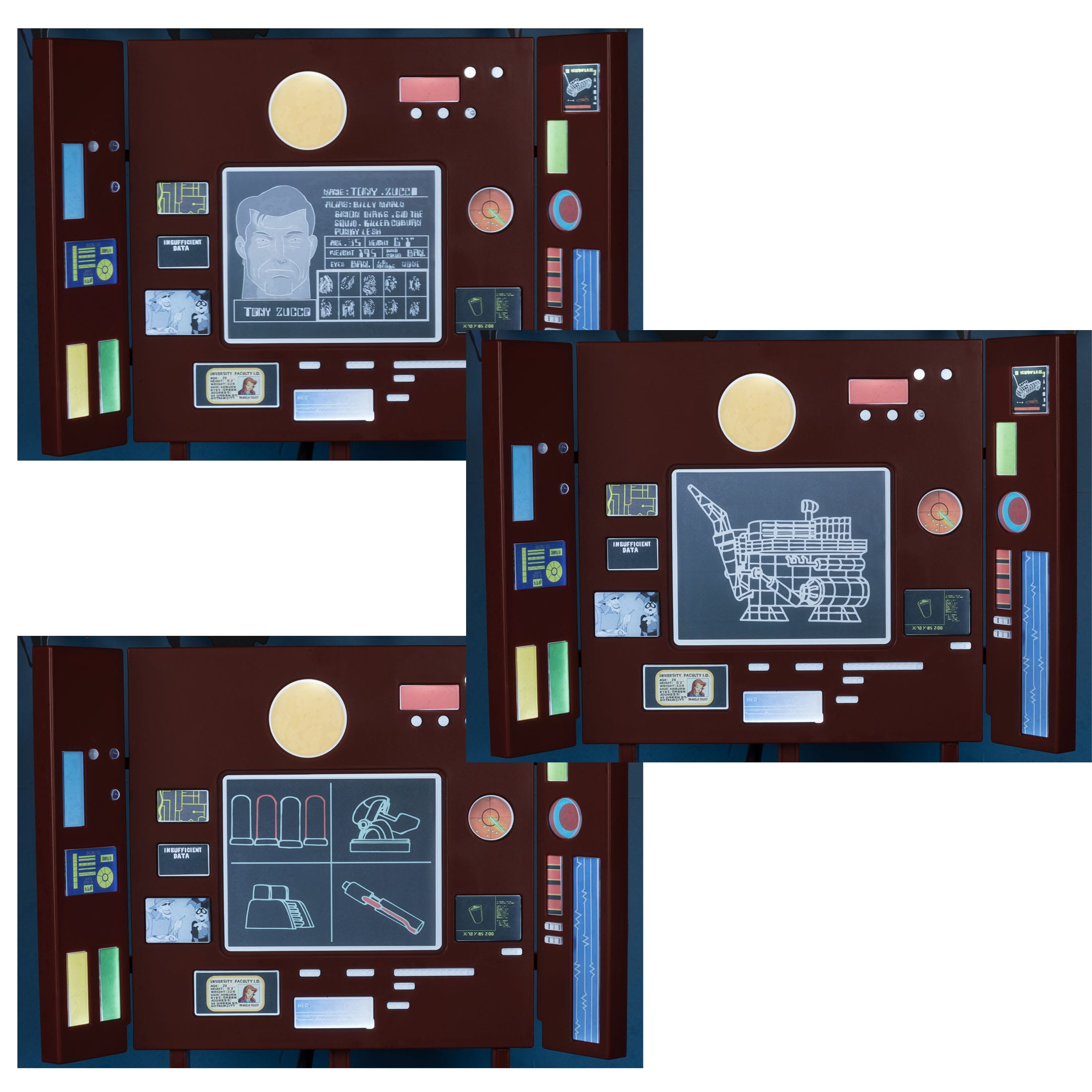 DC: Batman The Animated Series - The Batcave Playset-Actionfiguren-McFarlane Toys-Mighty Underground