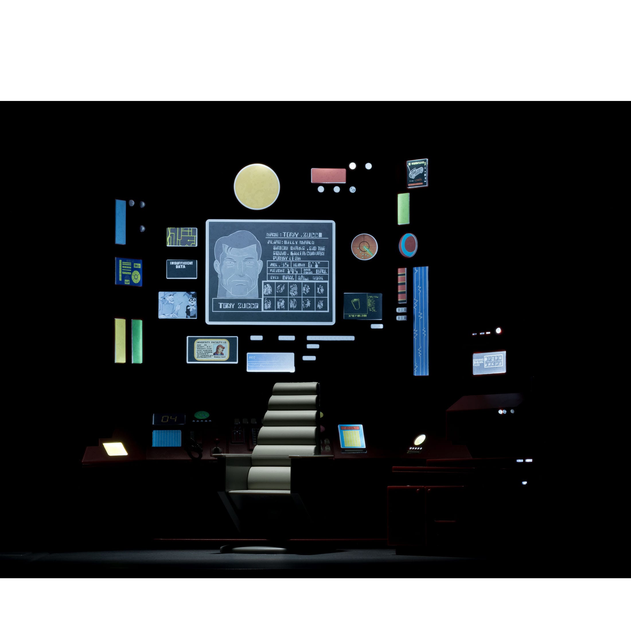 DC: Batman The Animated Series - The Batcave Playset-Actionfiguren-McFarlane Toys-Mighty Underground