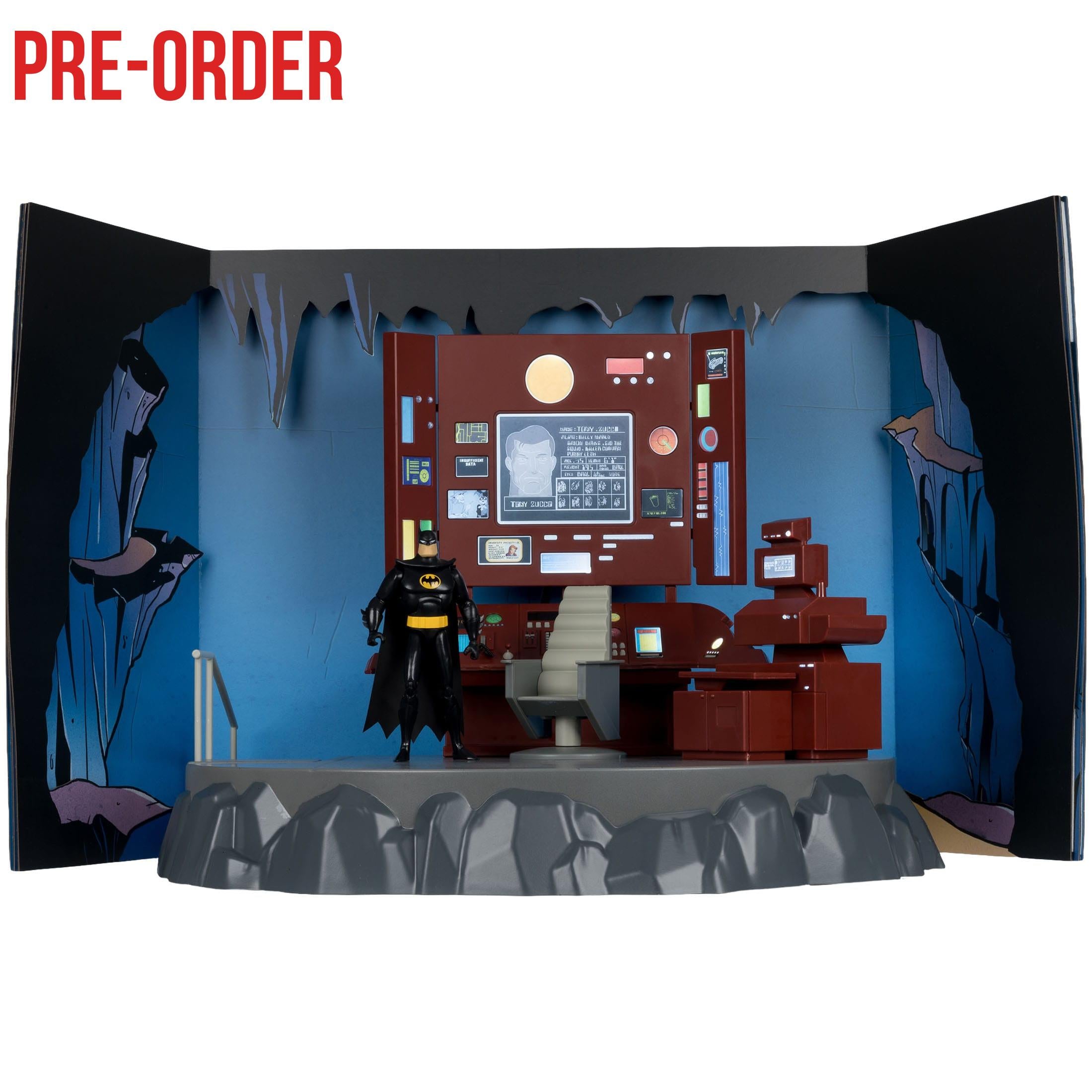 DC: Batman The Animated Series - The Batcave Playset-Actionfiguren-McFarlane Toys-Mighty Underground