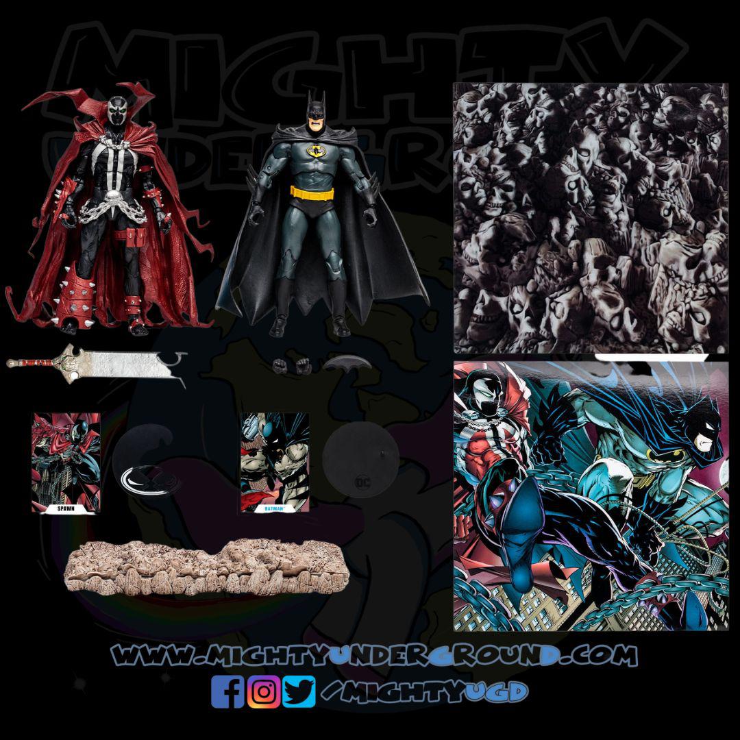 DC Collector: Batman & Spawn 2-Pack-Actionfiguren-McFarlane Toys-Mighty Underground