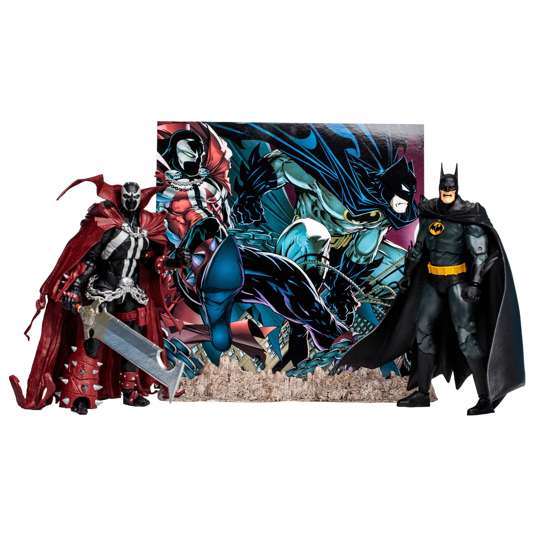 DC Collector: Batman & Spawn 2-Pack-Actionfiguren-McFarlane Toys-Mighty Underground