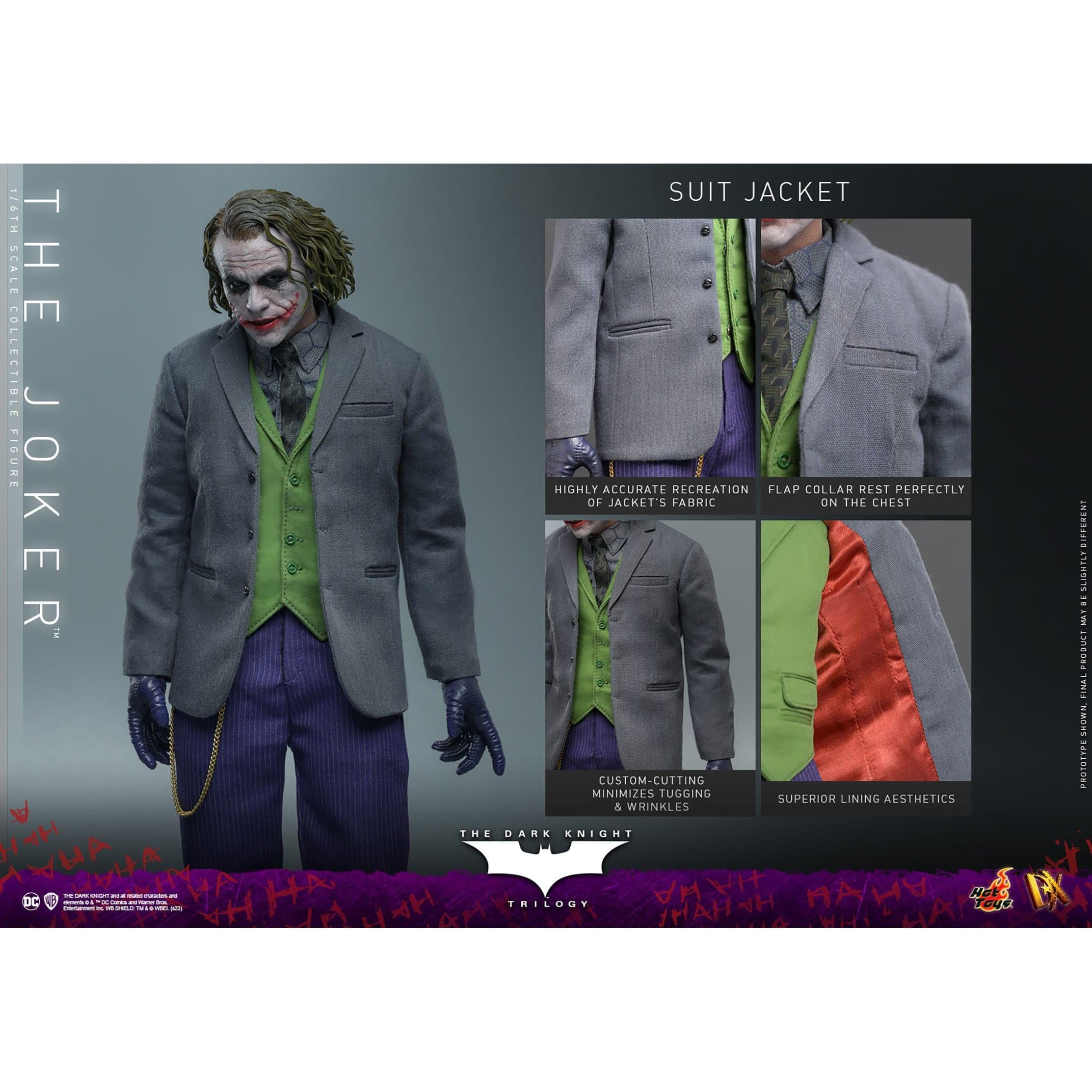 DC Comics: The Dark Knight - The Joker 1/6-Actionfiguren-Hot Toys-Mighty Underground
