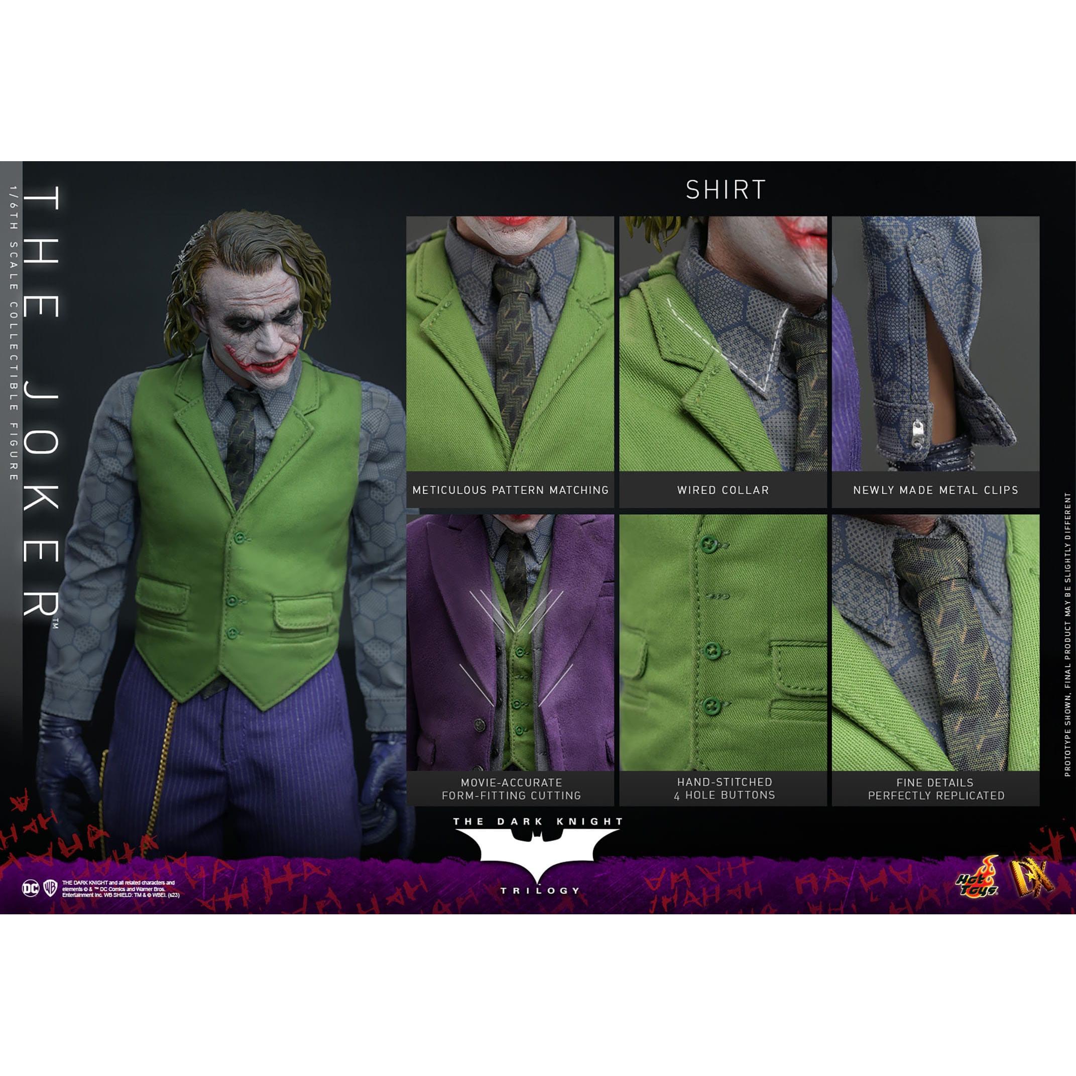 DC Comics: The Dark Knight - The Joker 1/6-Actionfiguren-Hot Toys-Mighty Underground