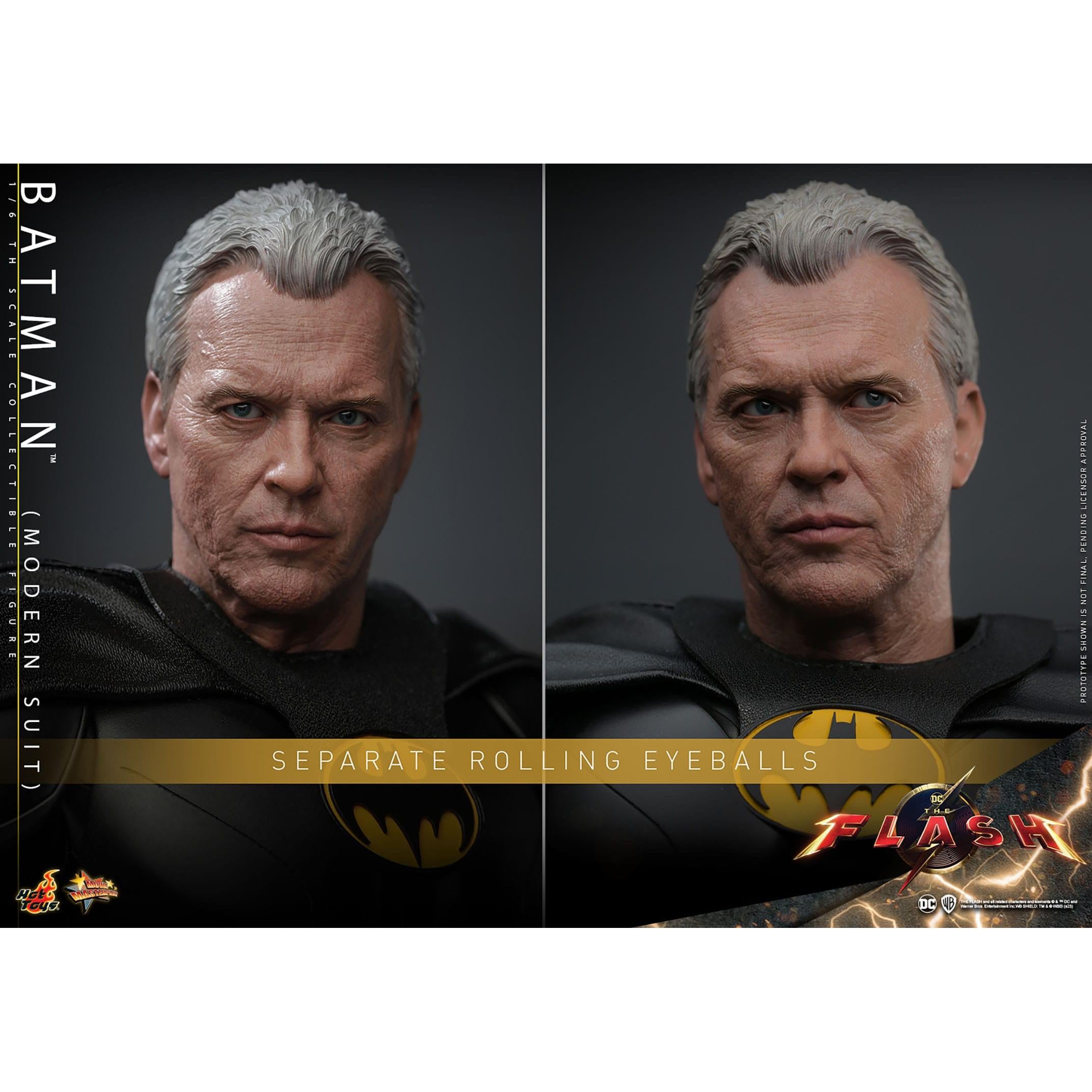 DC Comics: The Flash - Batman (Modern Suit) 1/6-Actionfiguren-Hot Toys-Mighty Underground