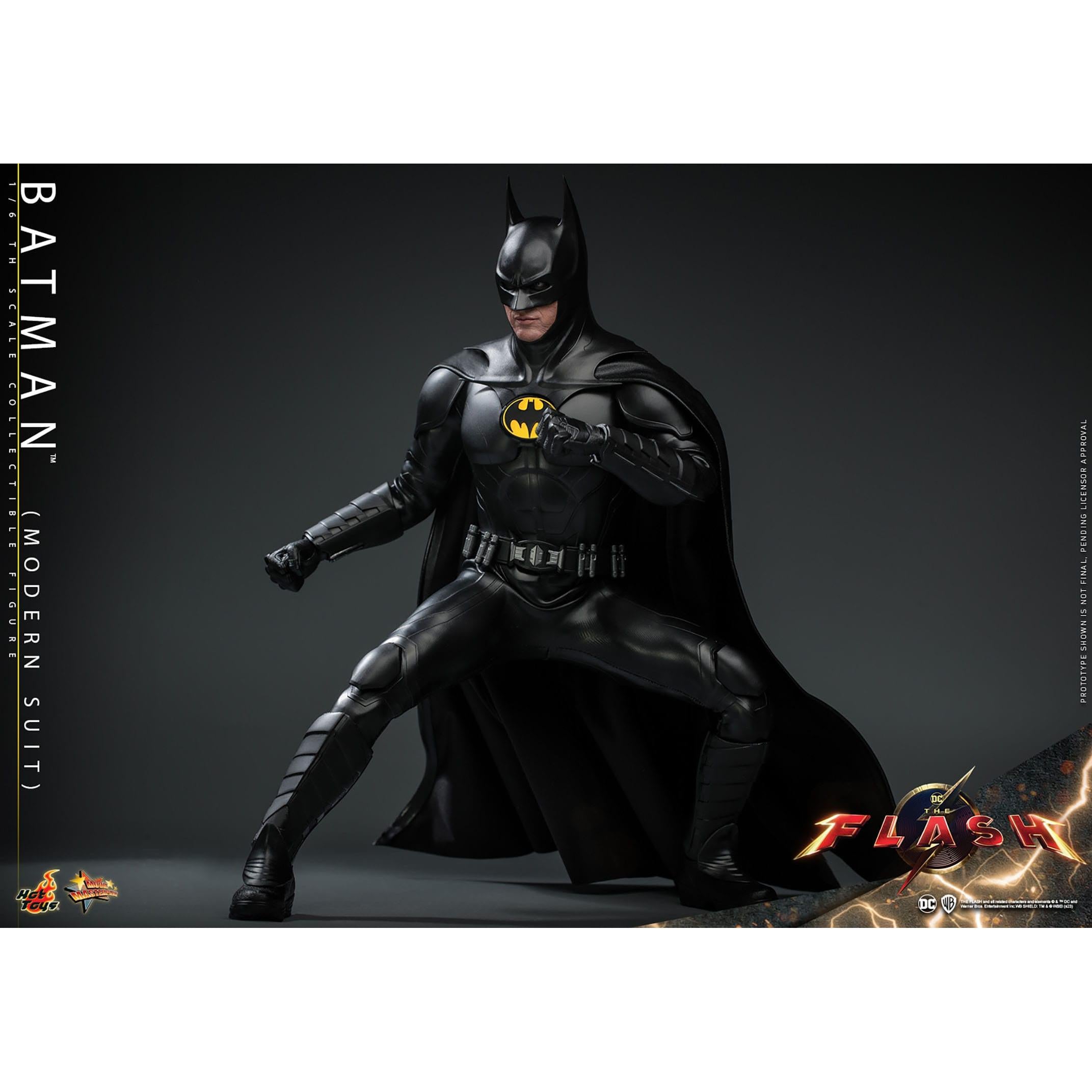 DC Comics: The Flash - Batman (Modern Suit) 1/6-Actionfiguren-Hot Toys-Mighty Underground