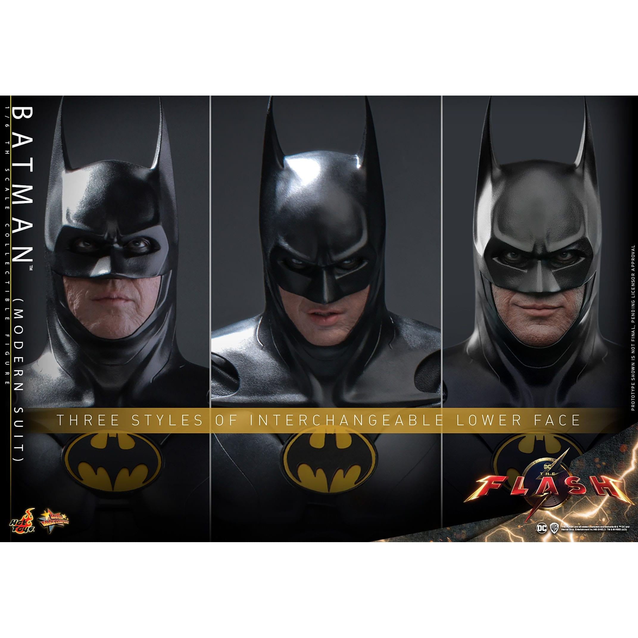 DC Comics: The Flash - Batman (Modern Suit) 1/6-Actionfiguren-Hot Toys-Mighty Underground