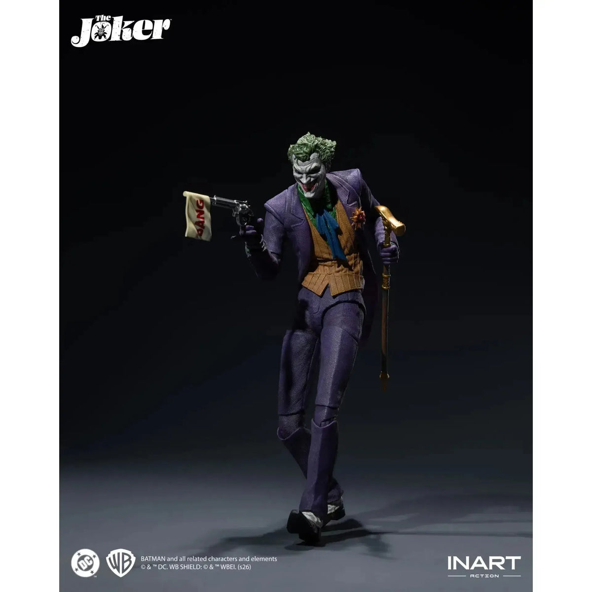 DC Comics: The Joker - 1/12-Actionfiguren-INART-Mighty Underground