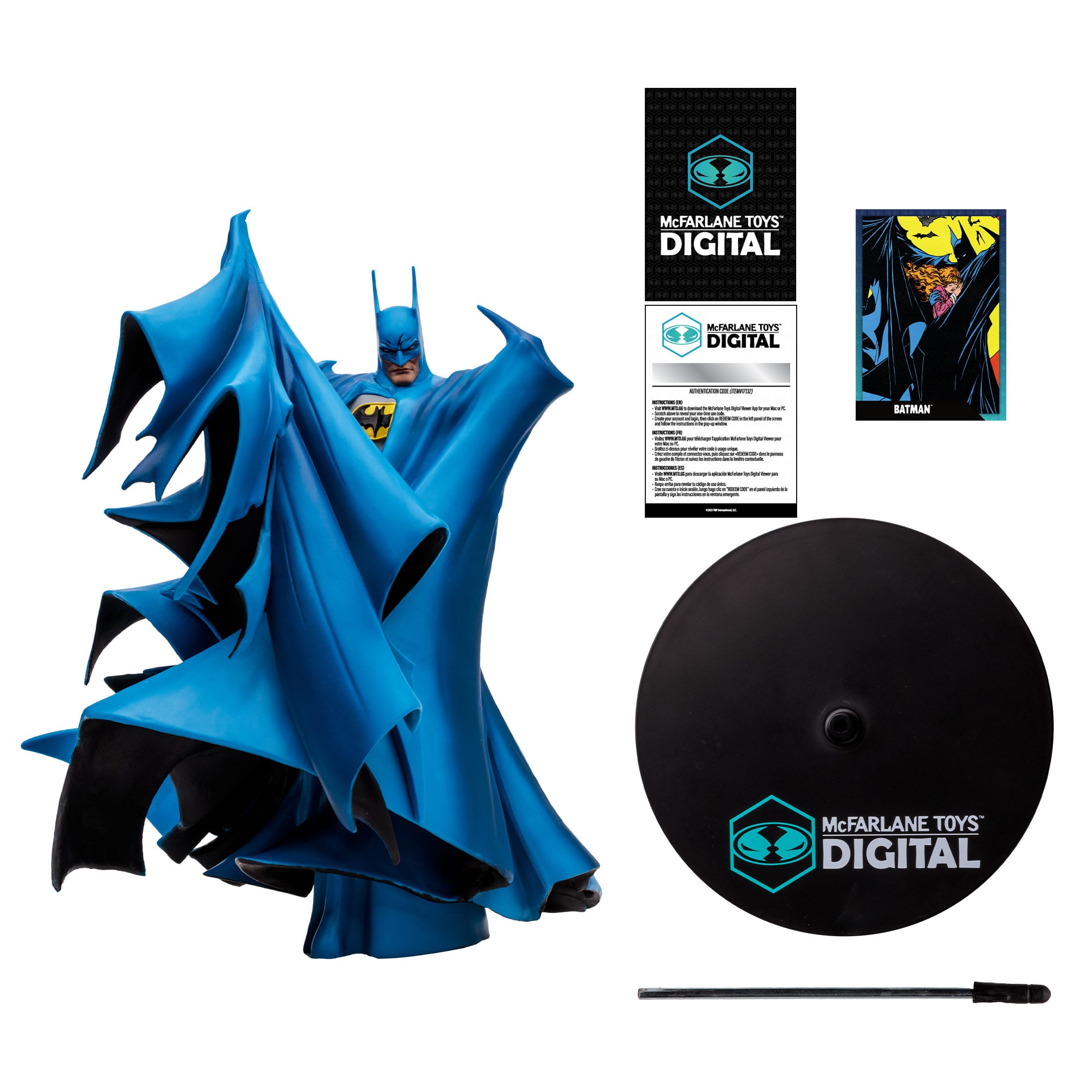 DC Direct: Batman by Todd (McFarlane Digital) - 30 cm Statue-Statue-McFarlane Toys-Mighty Underground