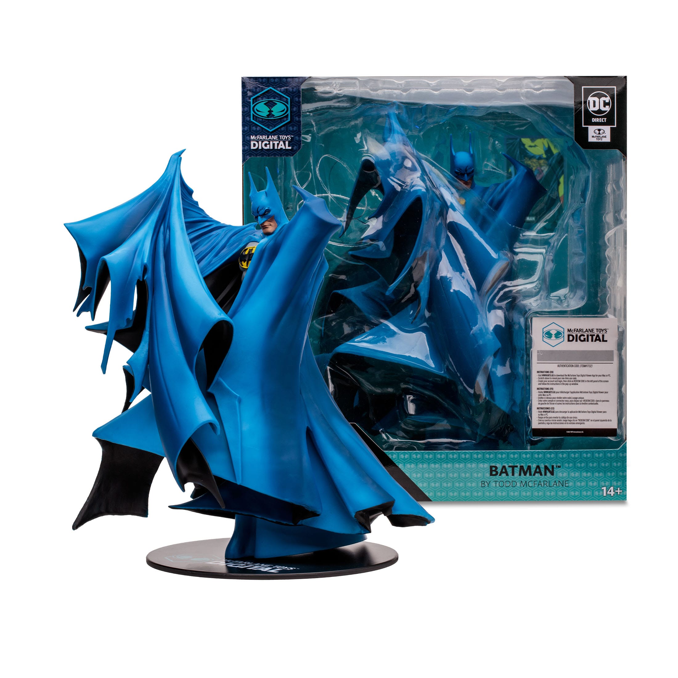 DC Direct: Batman by Todd (McFarlane Digital) - 30 cm Statue-Statue-McFarlane Toys-Mighty Underground