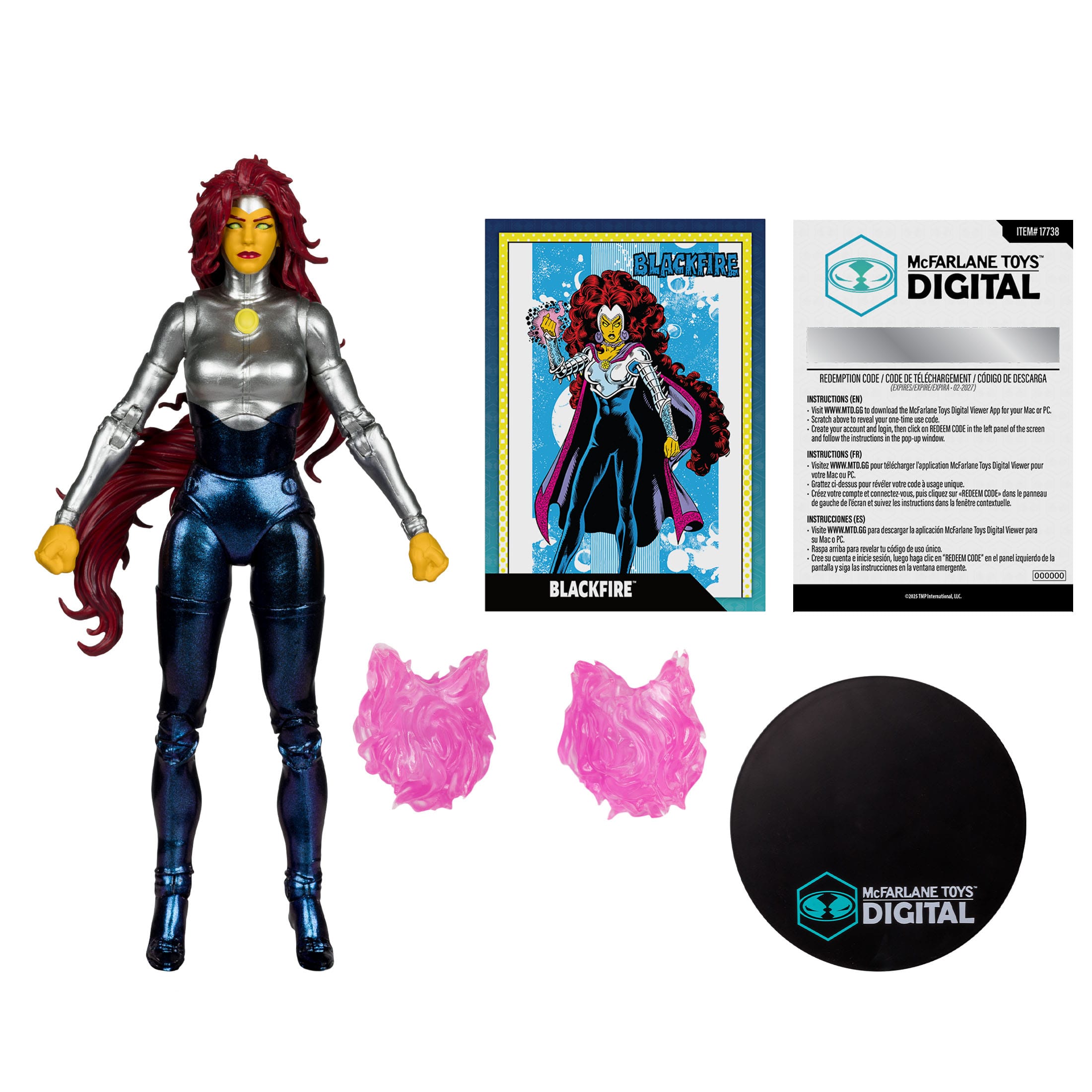 DC Direct: Blackfire (The New Teen Titans)-Actionfiguren-McFarlane Toys-Mighty Underground