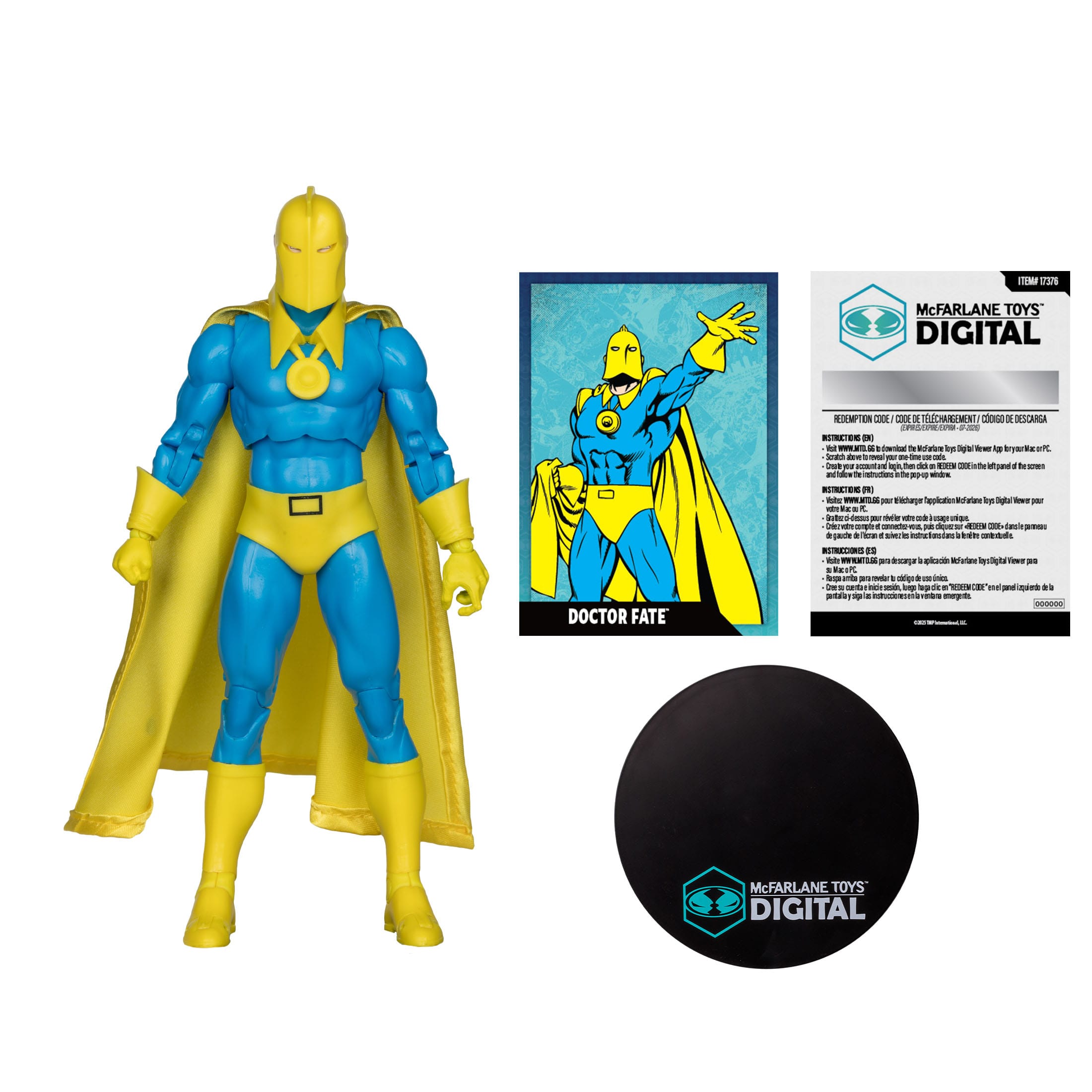 DC Direct: Dr. Fate (Silver Age)-Actionfiguren-McFarlane Toys-Mighty Underground