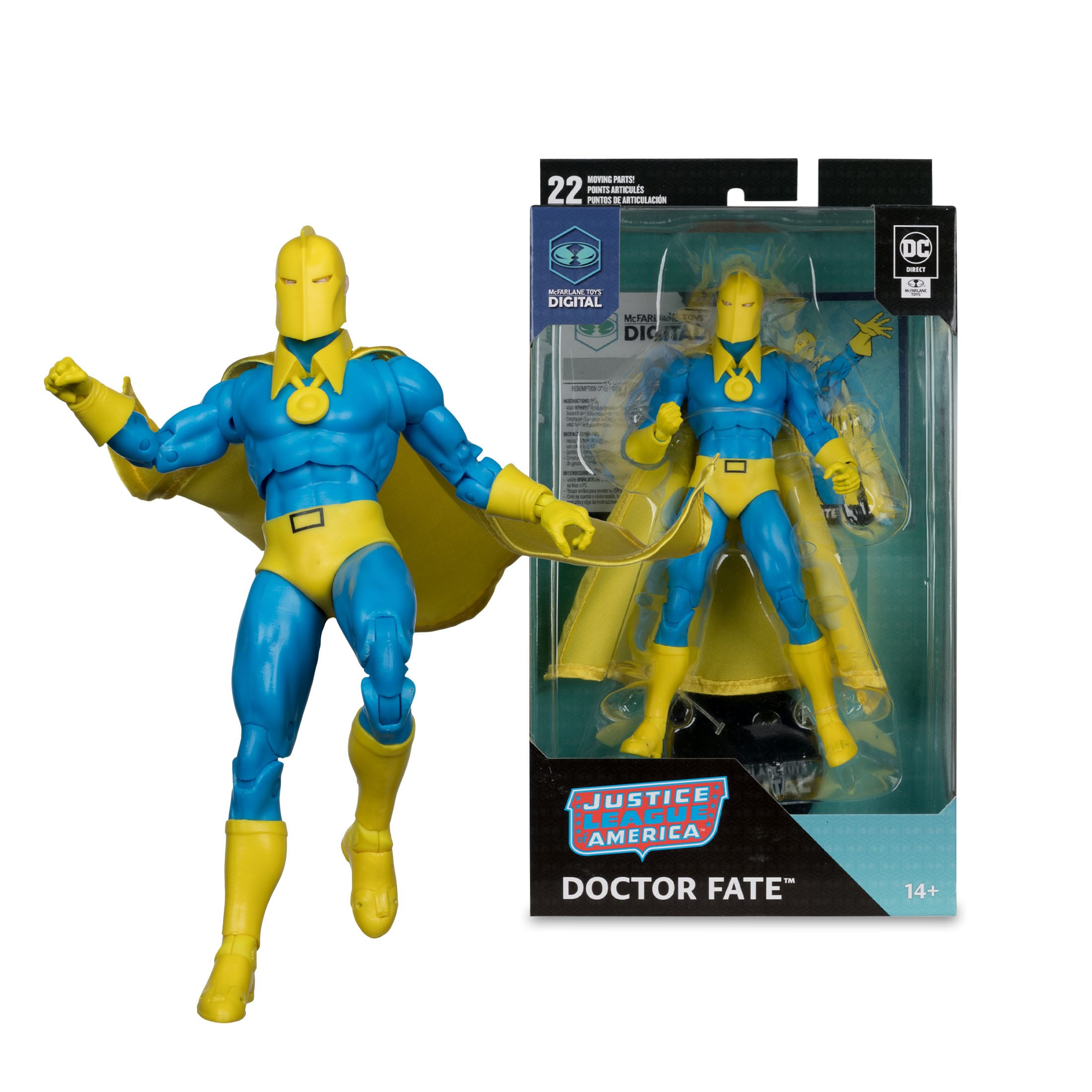 DC Direct: Dr. Fate (Silver Age)-Actionfiguren-McFarlane Toys-Mighty Underground