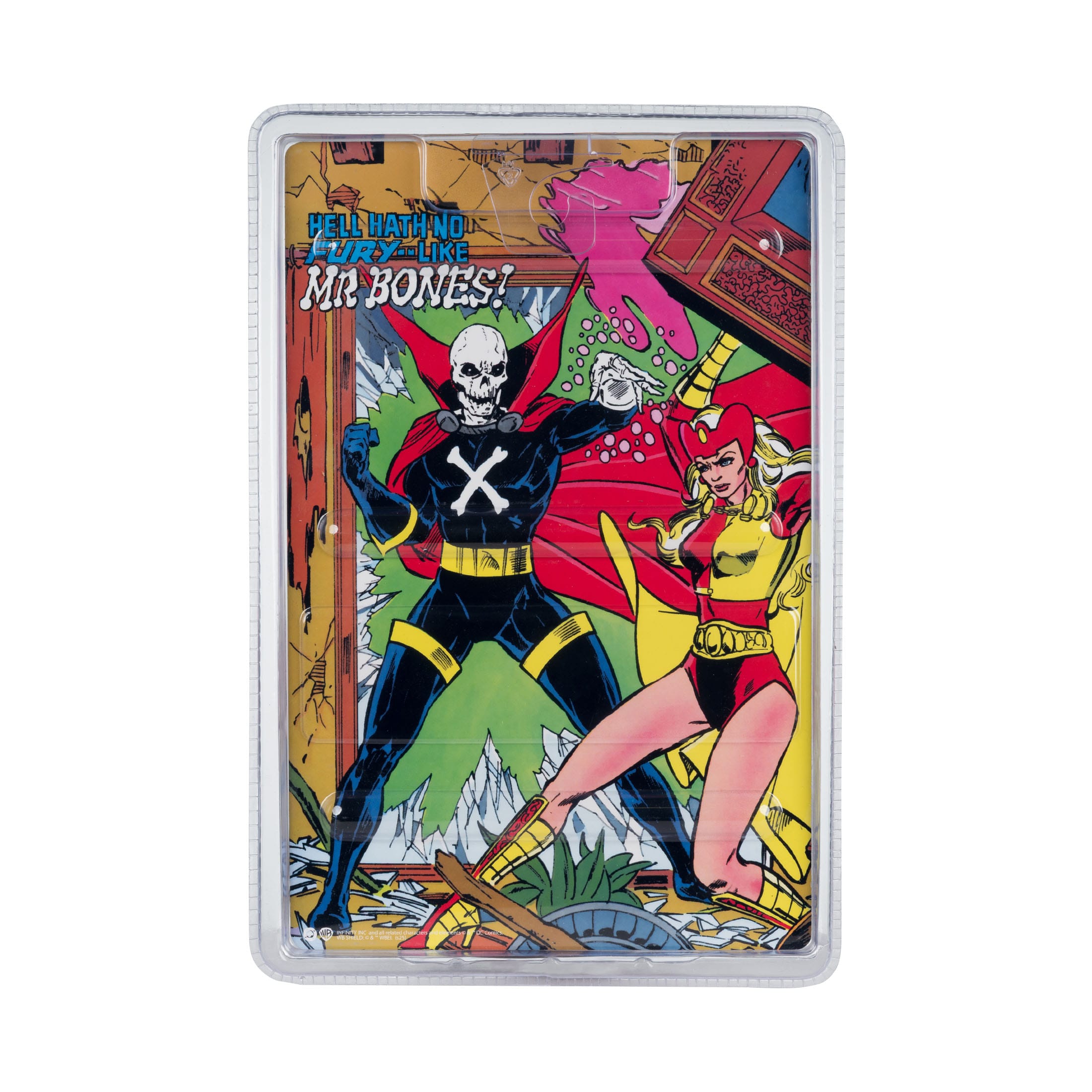 DC Direct: Mr.Bones (Infinity Inc #16) with Lithograph (Gold Label)-Actionfiguren-McFarlane Toys-Mighty Underground