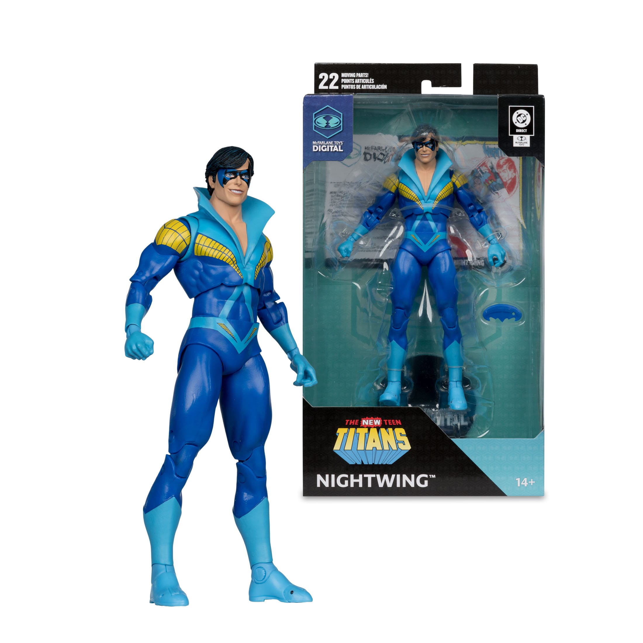 DC Direct: Nightwing (Teen Titans)-Actionfiguren-McFarlane Toys-Mighty Underground