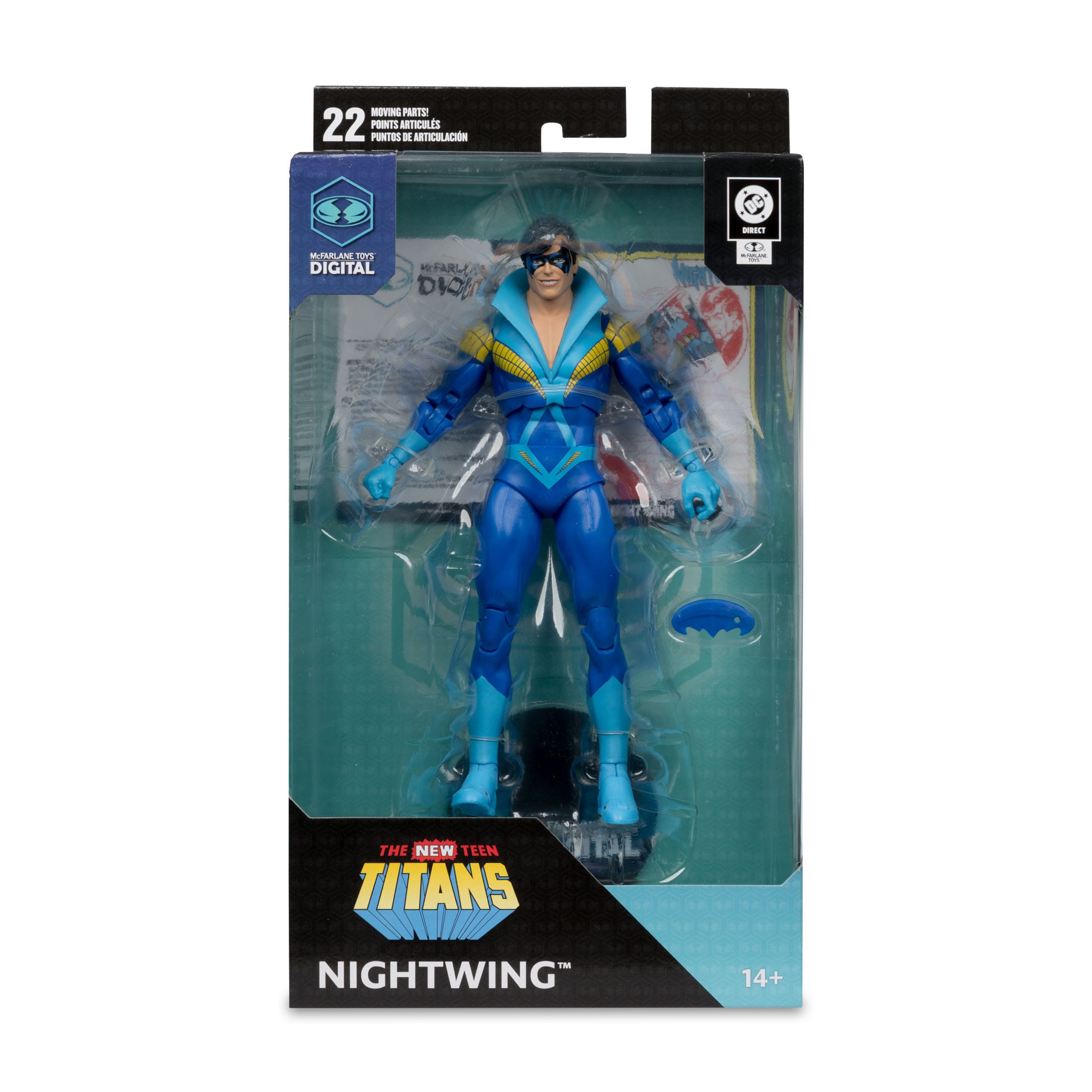 DC Direct: Nightwing (Teen Titans)-Actionfiguren-McFarlane Toys-Mighty Underground