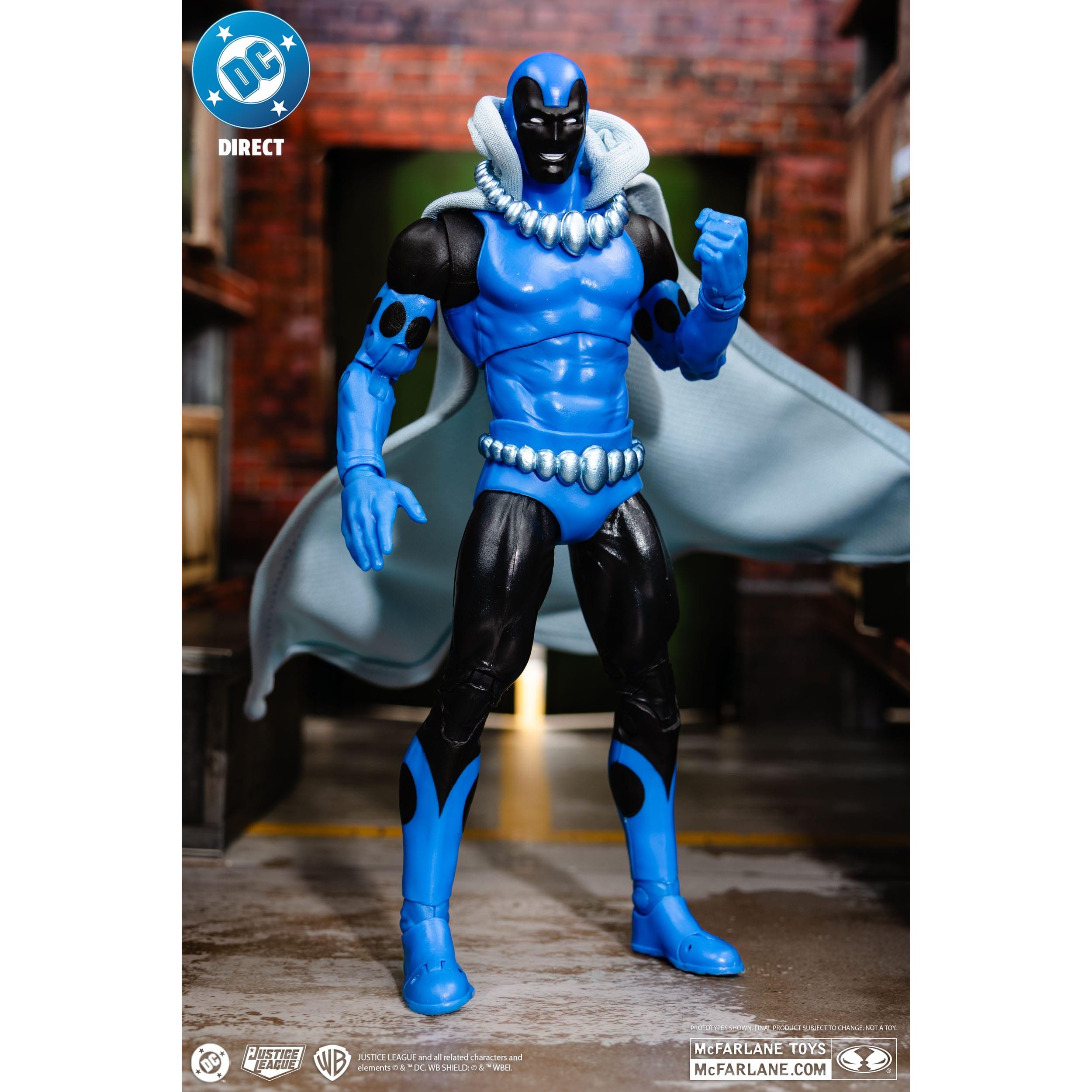DC Direct: Obsidian (Infinity Inc #16) with Lithograph (Gold Label)-Actionfiguren-McFarlane Toys-Mighty Underground