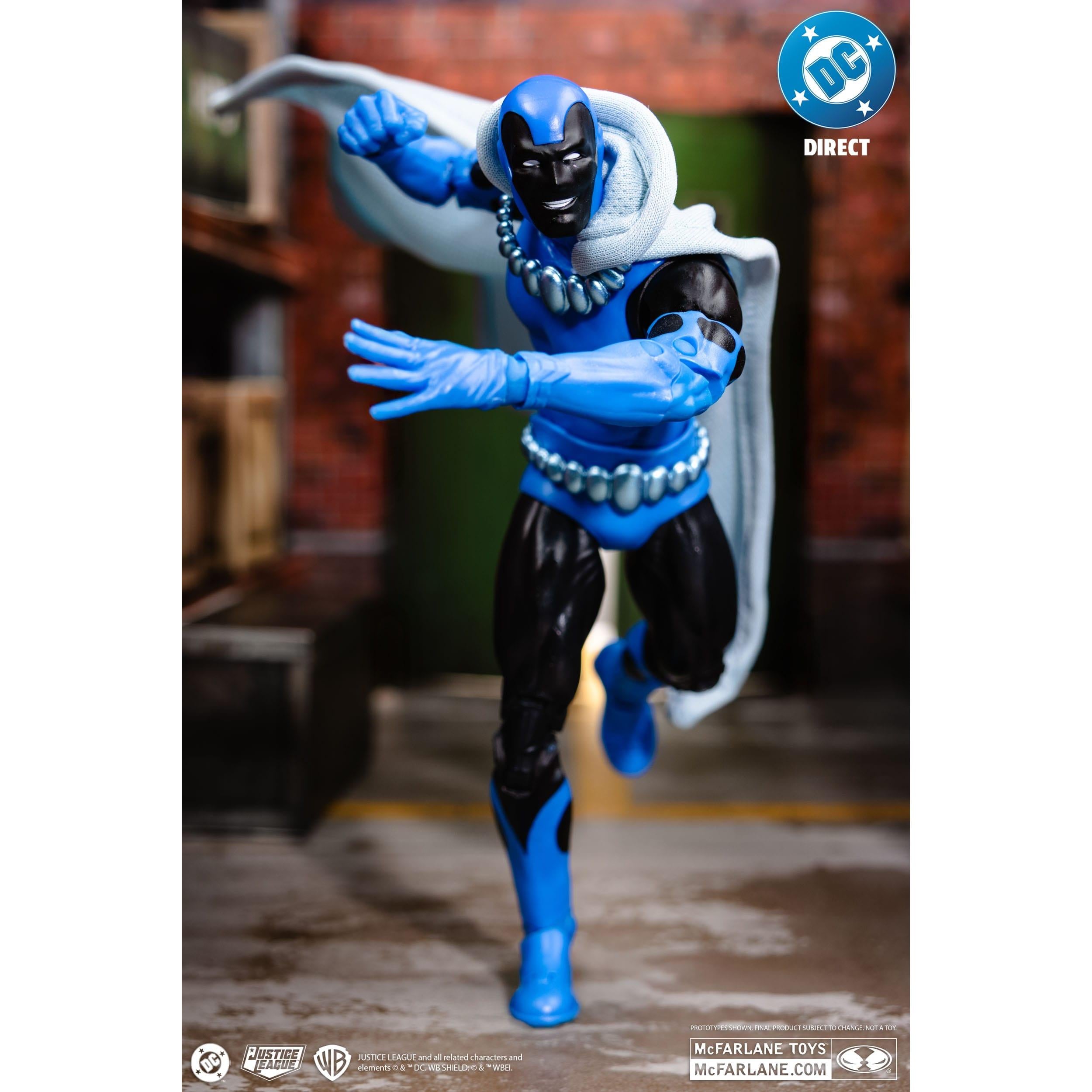 DC Direct: Obsidian (Infinity Inc #16) with Lithograph (Gold Label)-Actionfiguren-McFarlane Toys-Mighty Underground