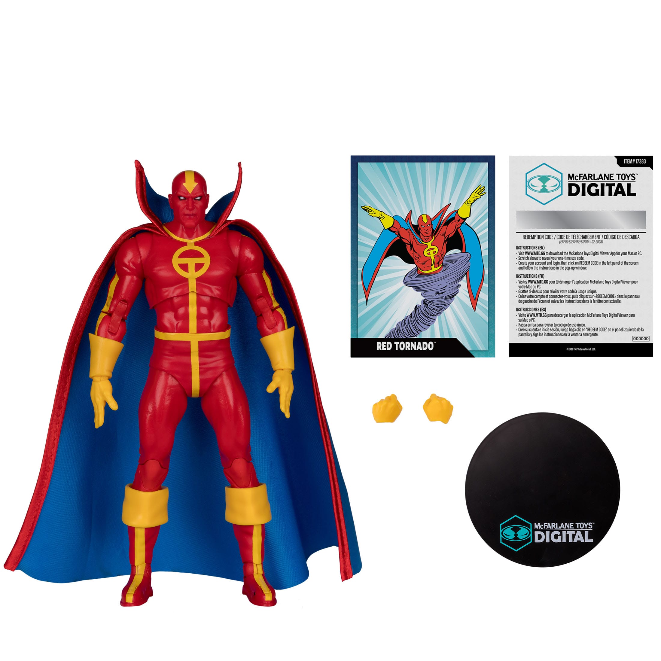 DC Direct: Red Tornado (Bronze Age)-Actionfiguren-McFarlane Toys-Mighty Underground