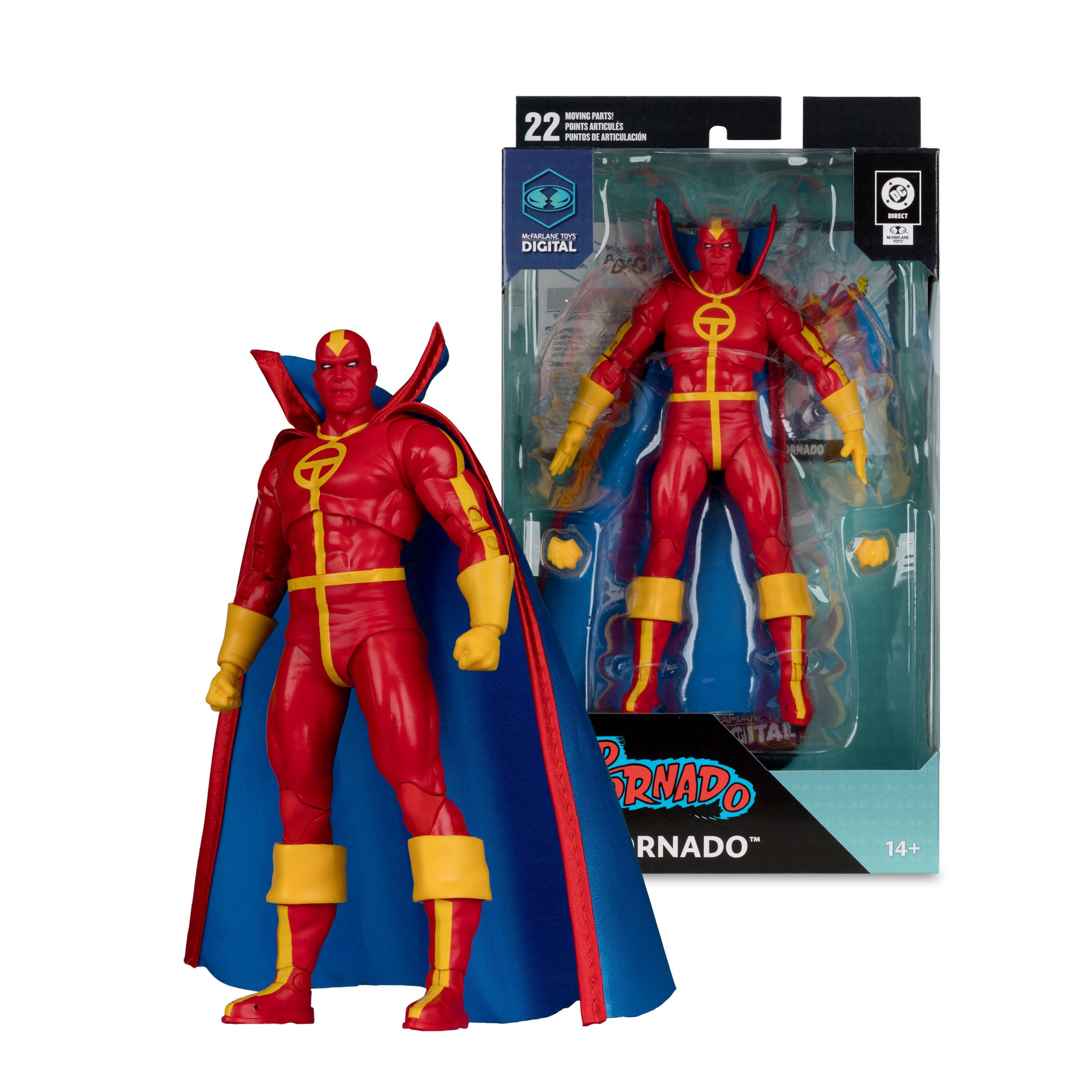 DC Direct: Red Tornado (Bronze Age)-Actionfiguren-McFarlane Toys-Mighty Underground