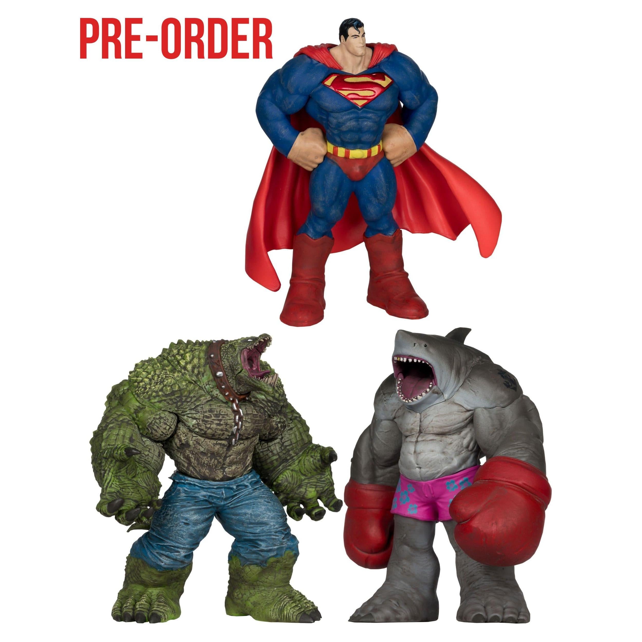 DC Direct Todd's Mods: Superman, Killer Croc, King Shark - Vinyl Statuen 3er Bundle-Actionfiguren-McFarlane Toys-Mighty Underground