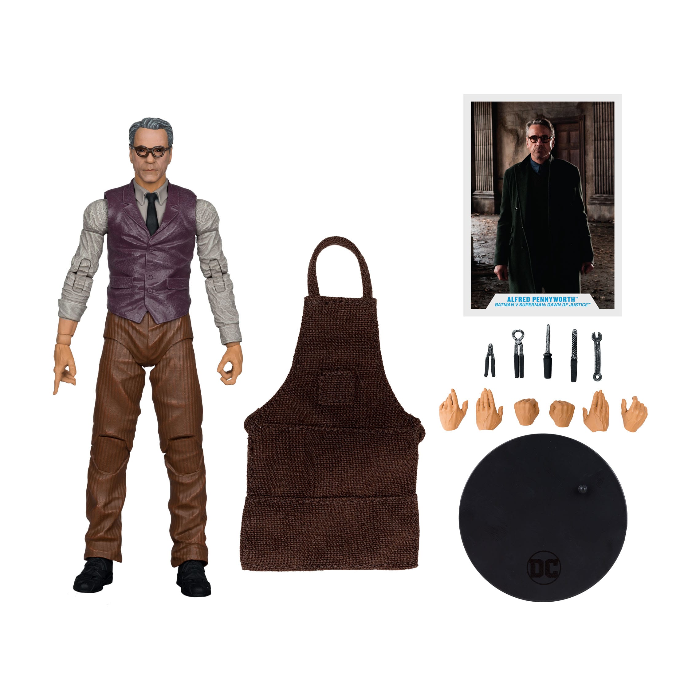 DC Multiverse: Alfred Pennyworth (Batman v Superman: Dawn of Justice)-Actionfiguren-McFarlane Toys-Mighty Underground