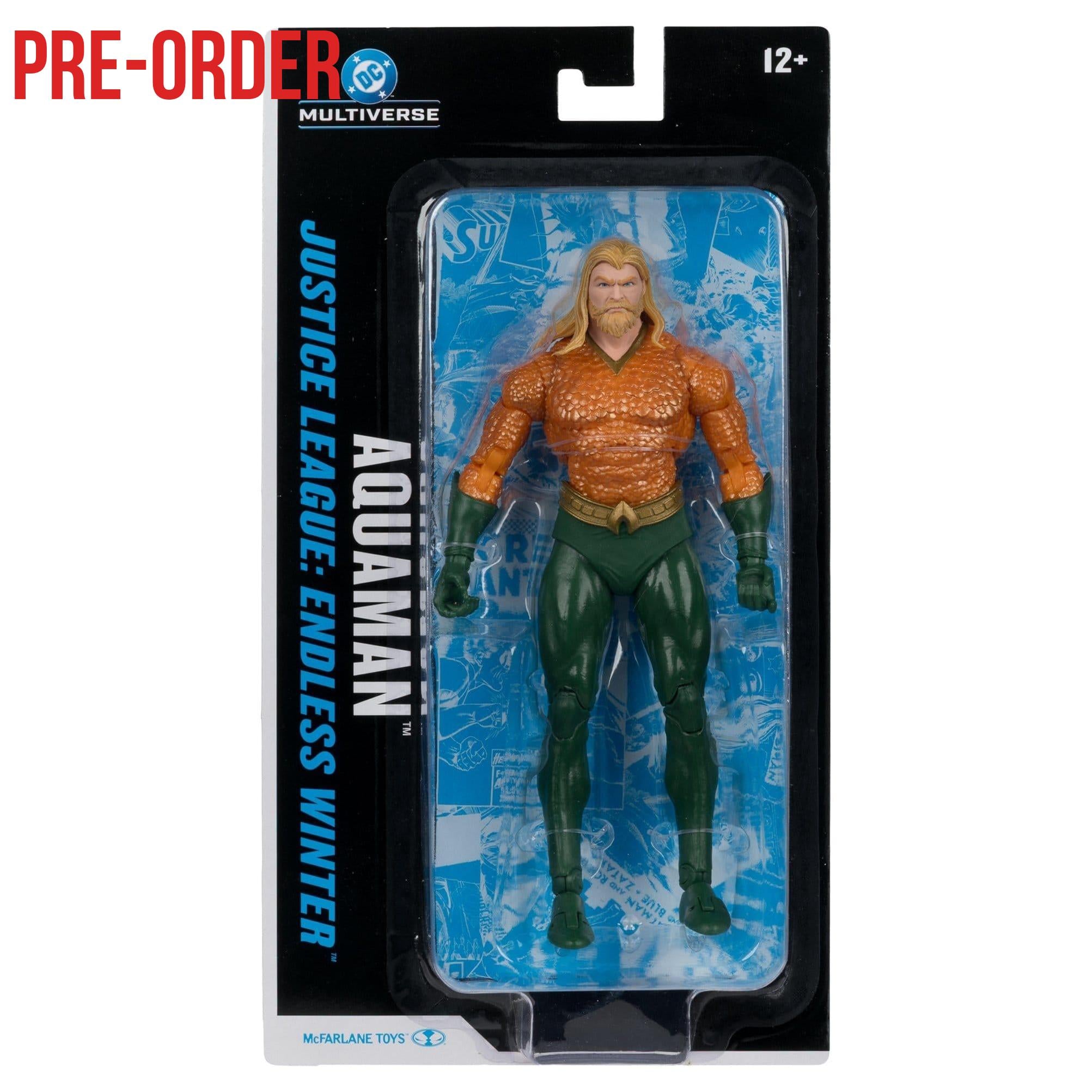 DC Multiverse: Aquaman (JL: Endless Winter) (Blister Card)-Actionfiguren-McFarlane Toys-Mighty Underground