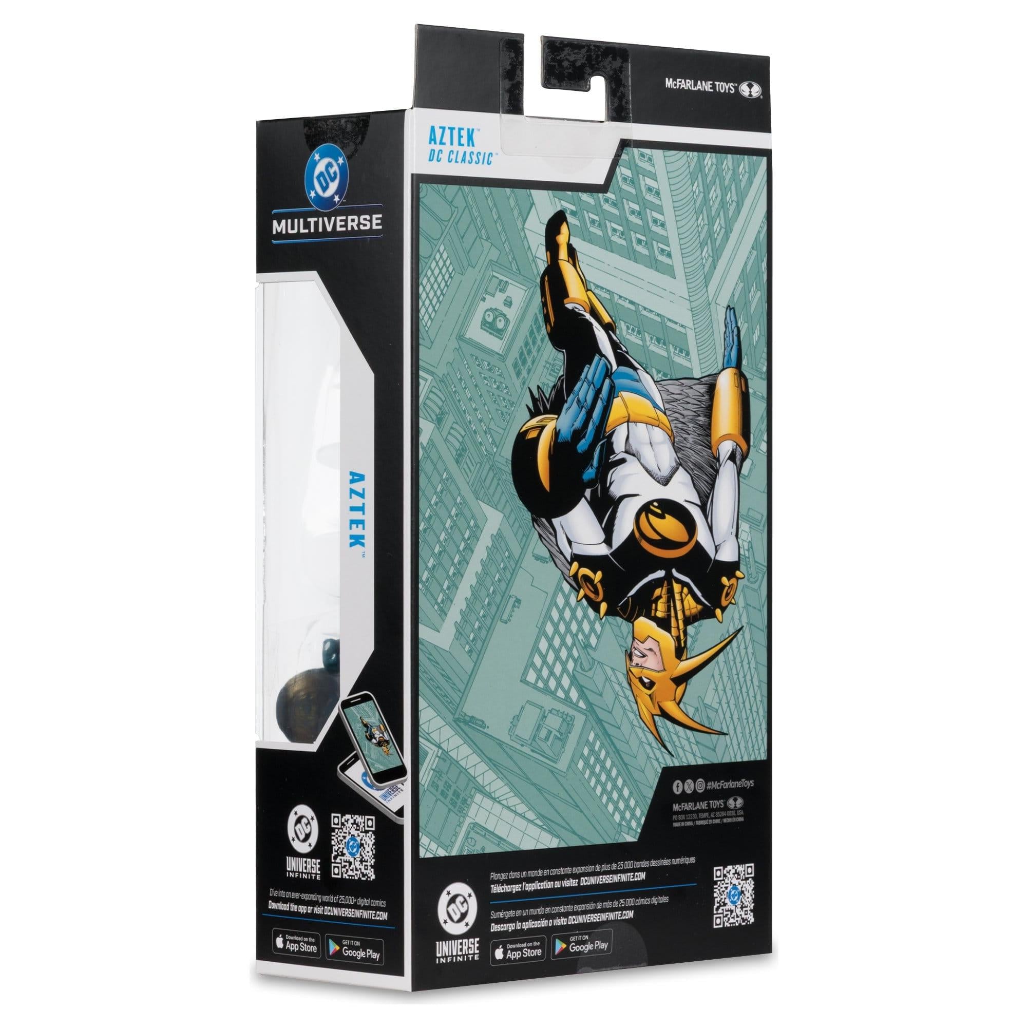 DC Multiverse: Aztek (DC Classic) (Red Platinum Edition)-Actionfiguren-McFarlane Toys-Mighty Underground