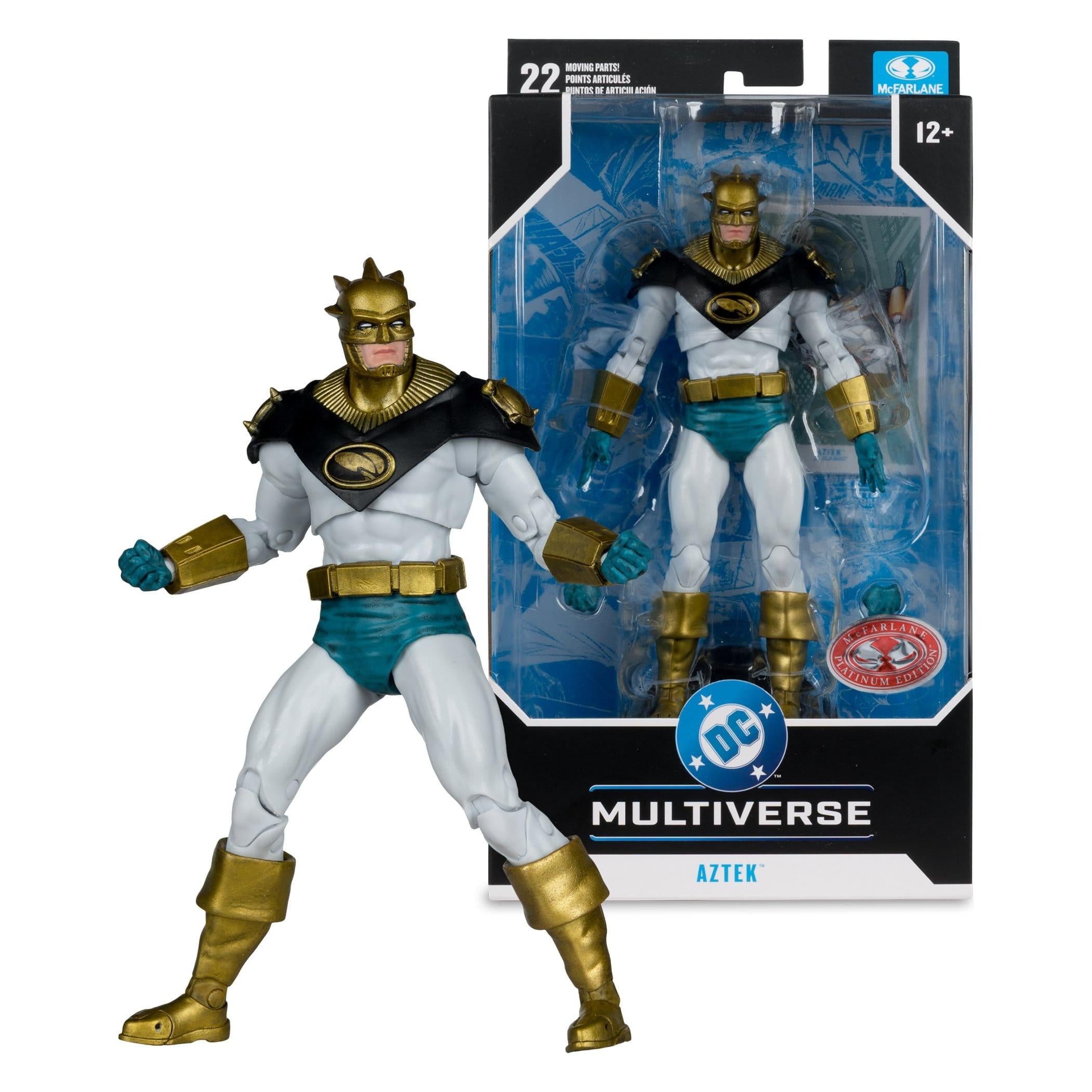 DC Multiverse: Aztek (DC Classic) (Red Platinum Edition)-Actionfiguren-McFarlane Toys-Mighty Underground