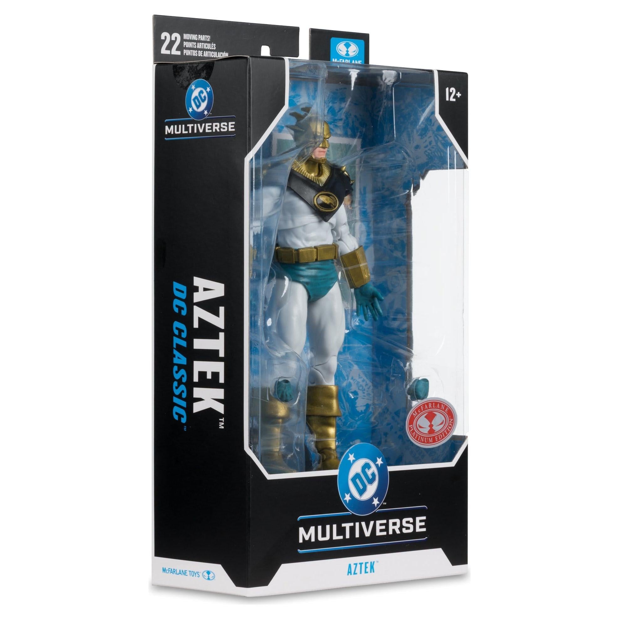 DC Multiverse: Aztek (DC Classic) (Red Platinum Edition)-Actionfiguren-McFarlane Toys-Mighty Underground