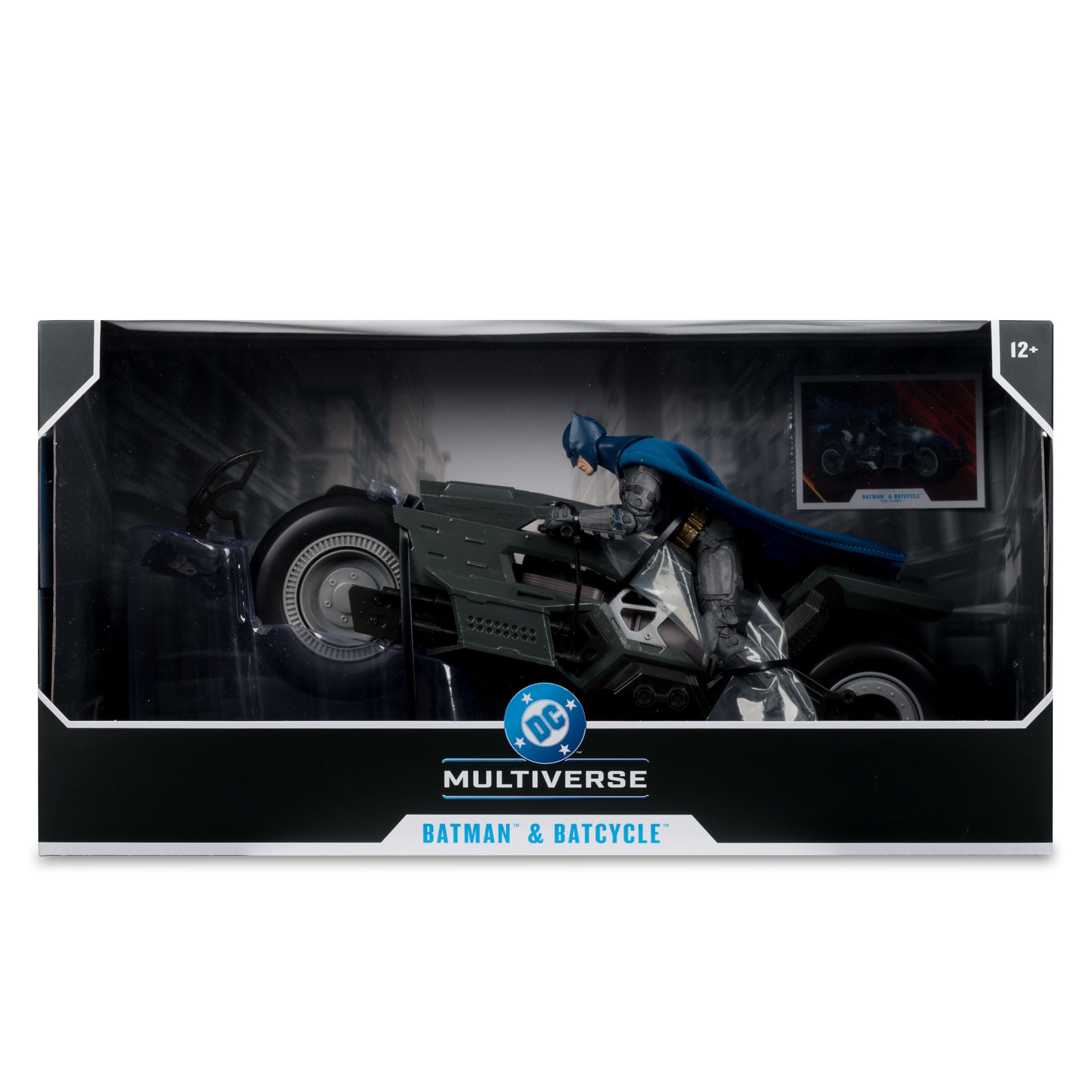 DC Multiverse: Batcycle with Batman (The Flash)-Actionfiguren-McFarlane Toys-Mighty Underground