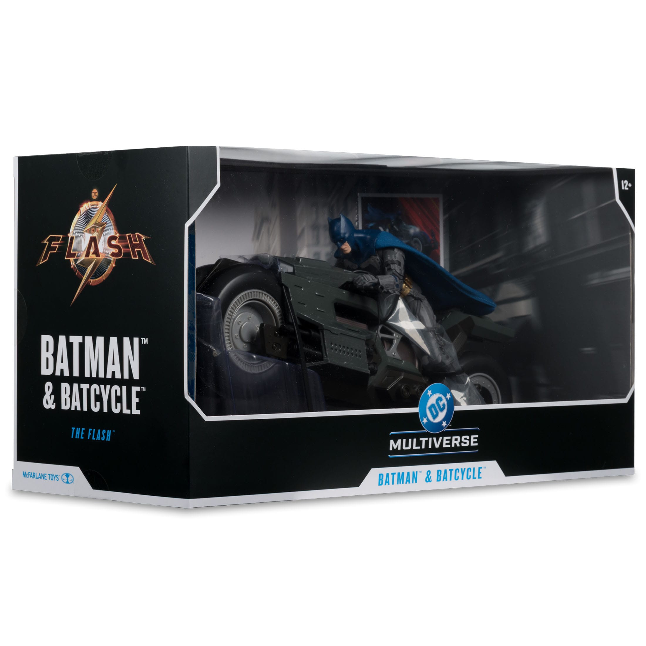 DC Multiverse: Batcycle with Batman (The Flash)-Actionfiguren-McFarlane Toys-Mighty Underground
