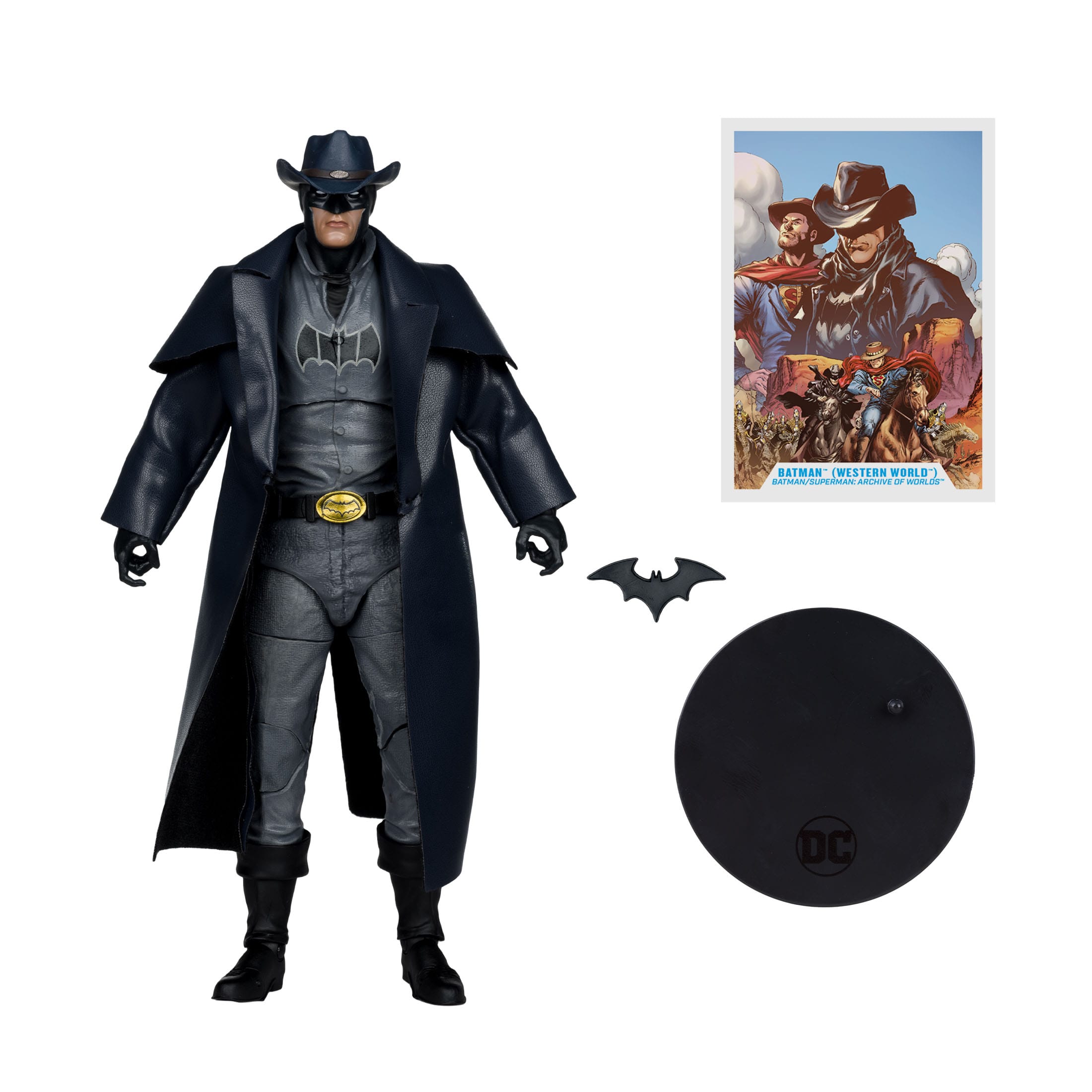 DC Multiverse: Batman (Batman Superman, Western World)-Actionfiguren-McFarlane Toys-Mighty Underground