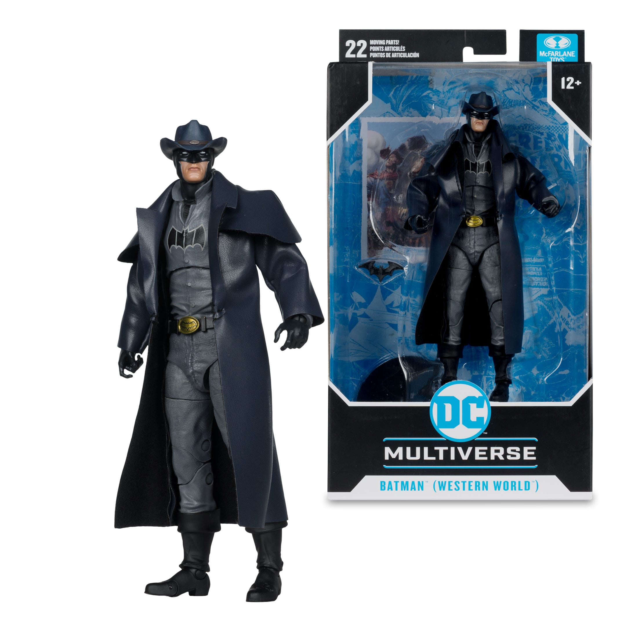DC Multiverse: Batman (Batman Superman, Western World)-Actionfiguren-McFarlane Toys-Mighty Underground