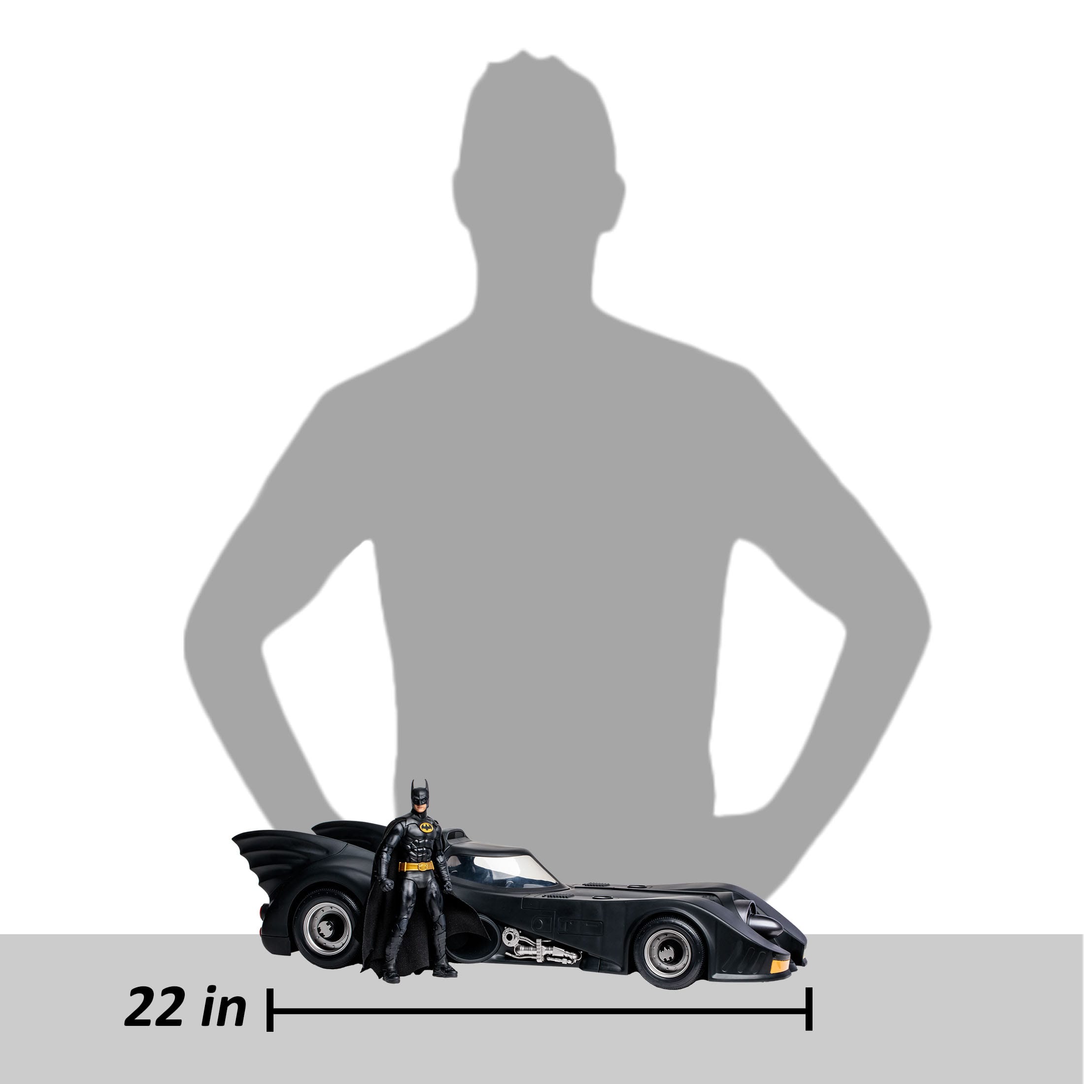 DC Multiverse: Batman & Batmobile - 2-Pack (1989, Gold Label)-Actionfiguren-McFarlane Toys-Mighty Underground