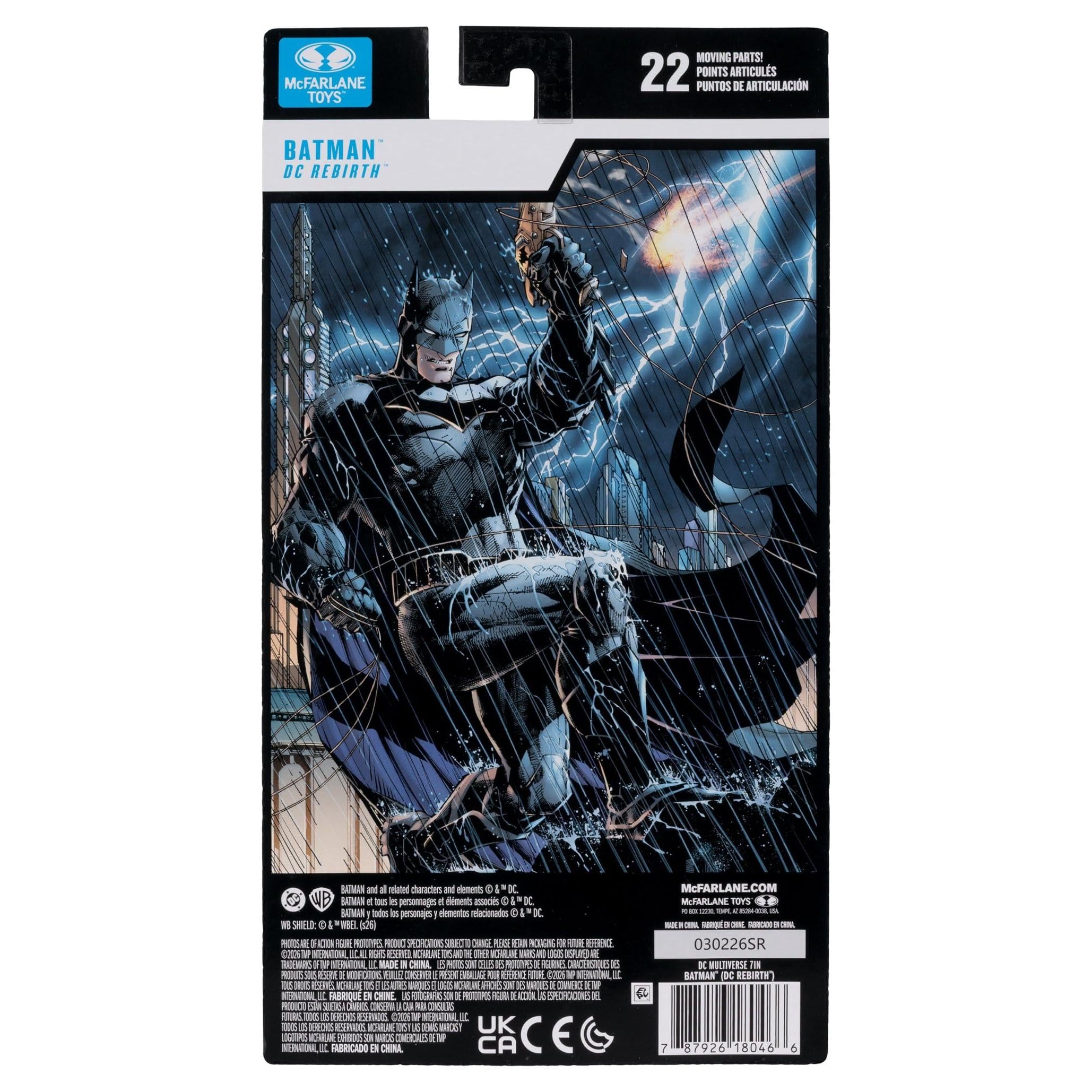 DC Multiverse: Batman (DC Rebirth) (Blister Card)-Actionfiguren-McFarlane Toys-Mighty Underground