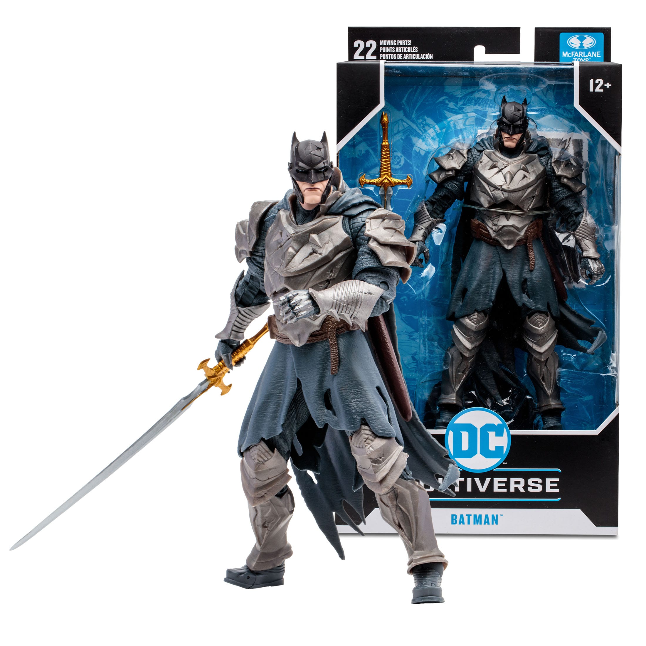 DC Multiverse: Batman (Dark Knights of Steel)-Actionfiguren-McFarlane Toys-Mighty Underground