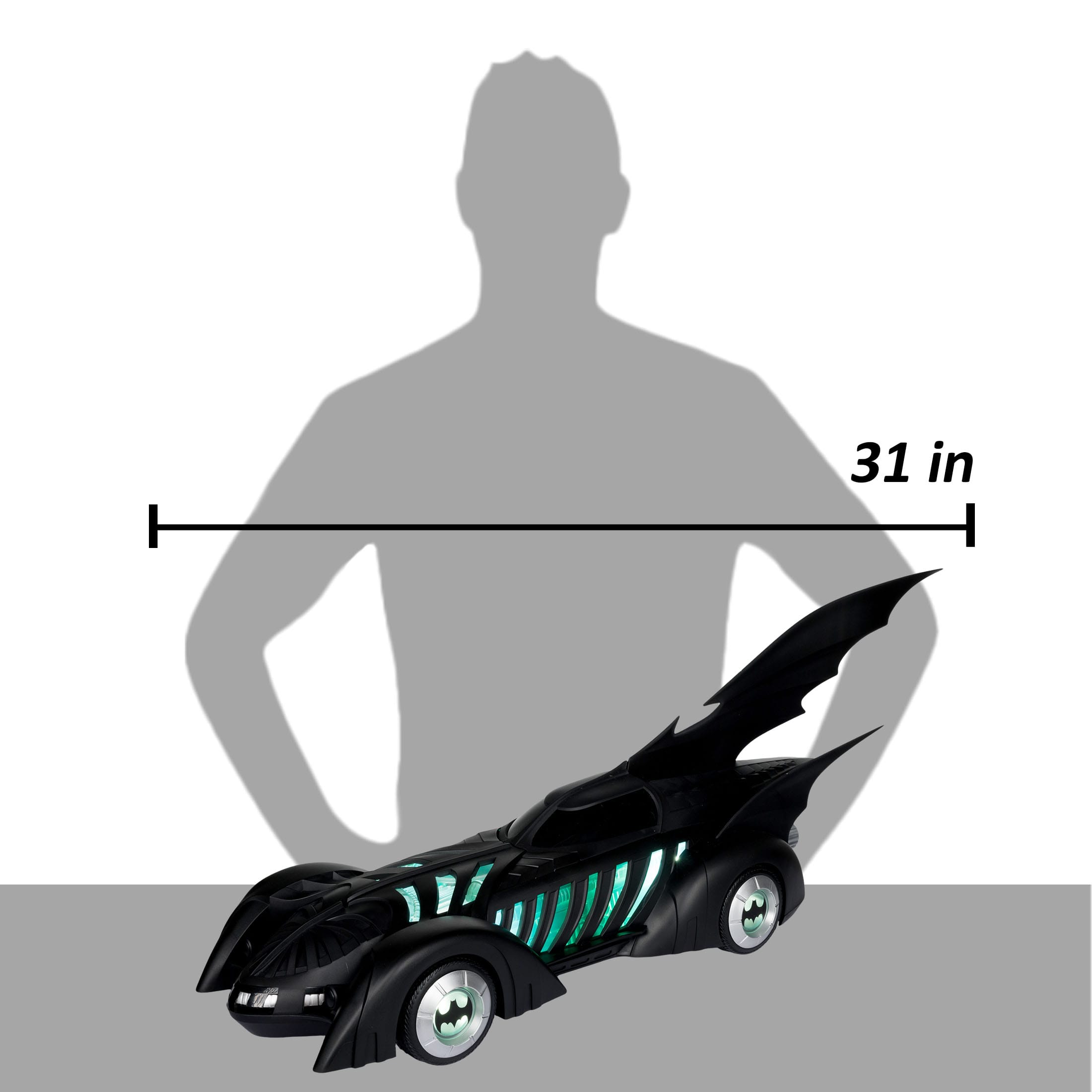 DC Multiverse: Batman Forever Alfred Pennyworth & Batmobile (Gold Label)-Actionfiguren-McFarlane Toys-Mighty Underground