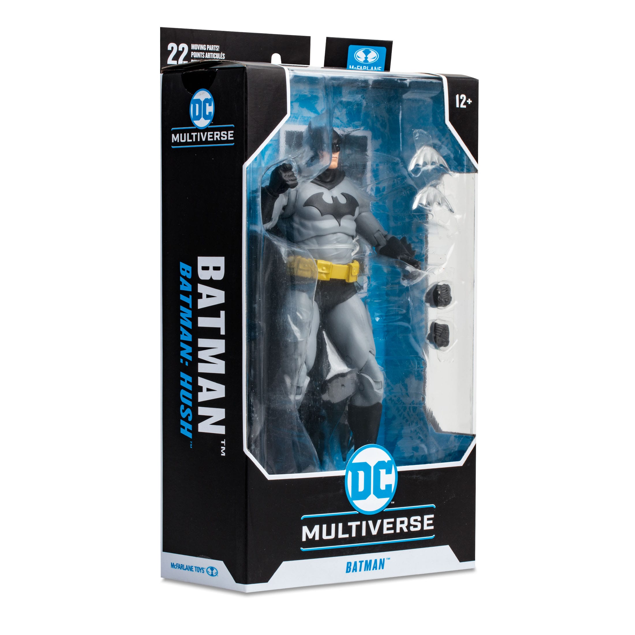 DC Multiverse: Batman (Hush, Black/Grey Variant)-Actionfiguren-McFarlane Toys-Mighty Underground