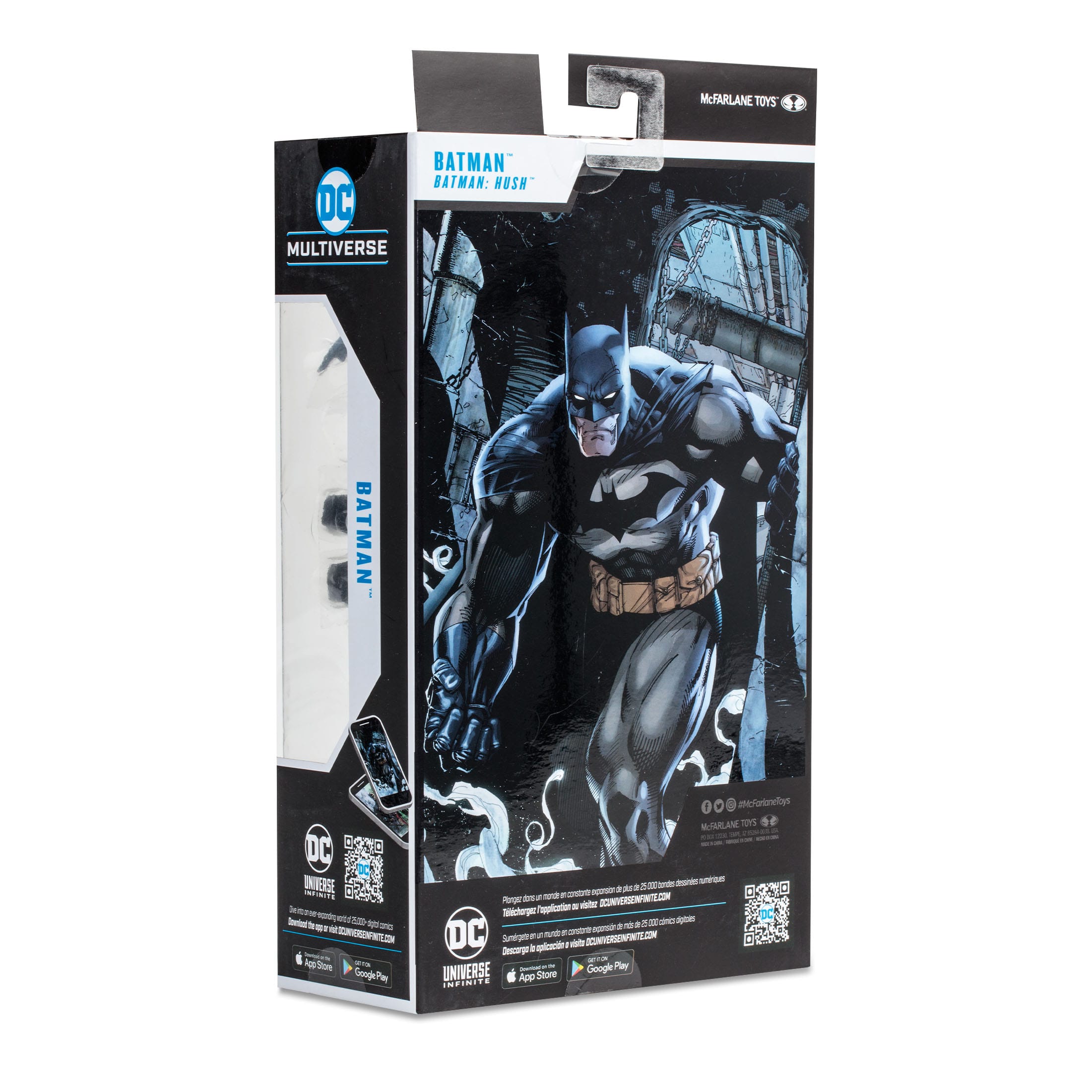 DC Multiverse: Batman (Hush, Black/Grey Variant)-Actionfiguren-McFarlane Toys-Mighty Underground
