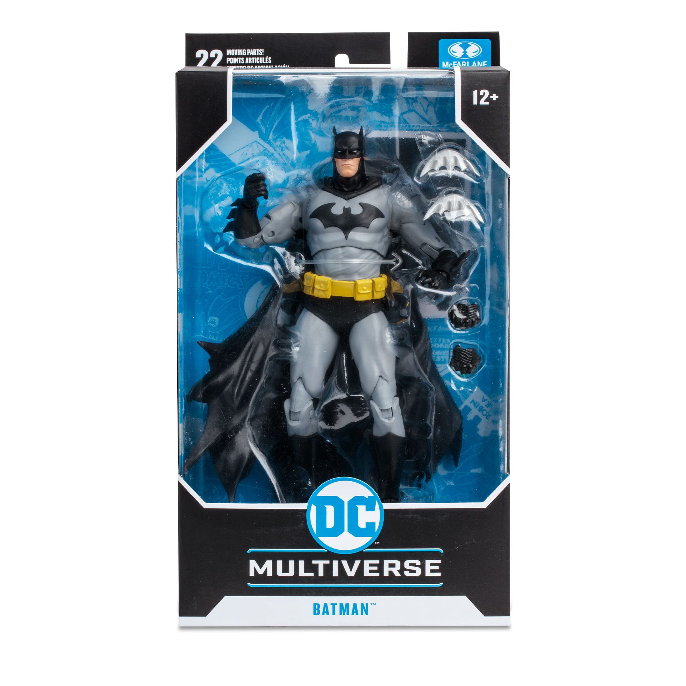 DC Multiverse: Batman (Hush, Black/Grey Variant)-Actionfiguren-McFarlane Toys-Mighty Underground