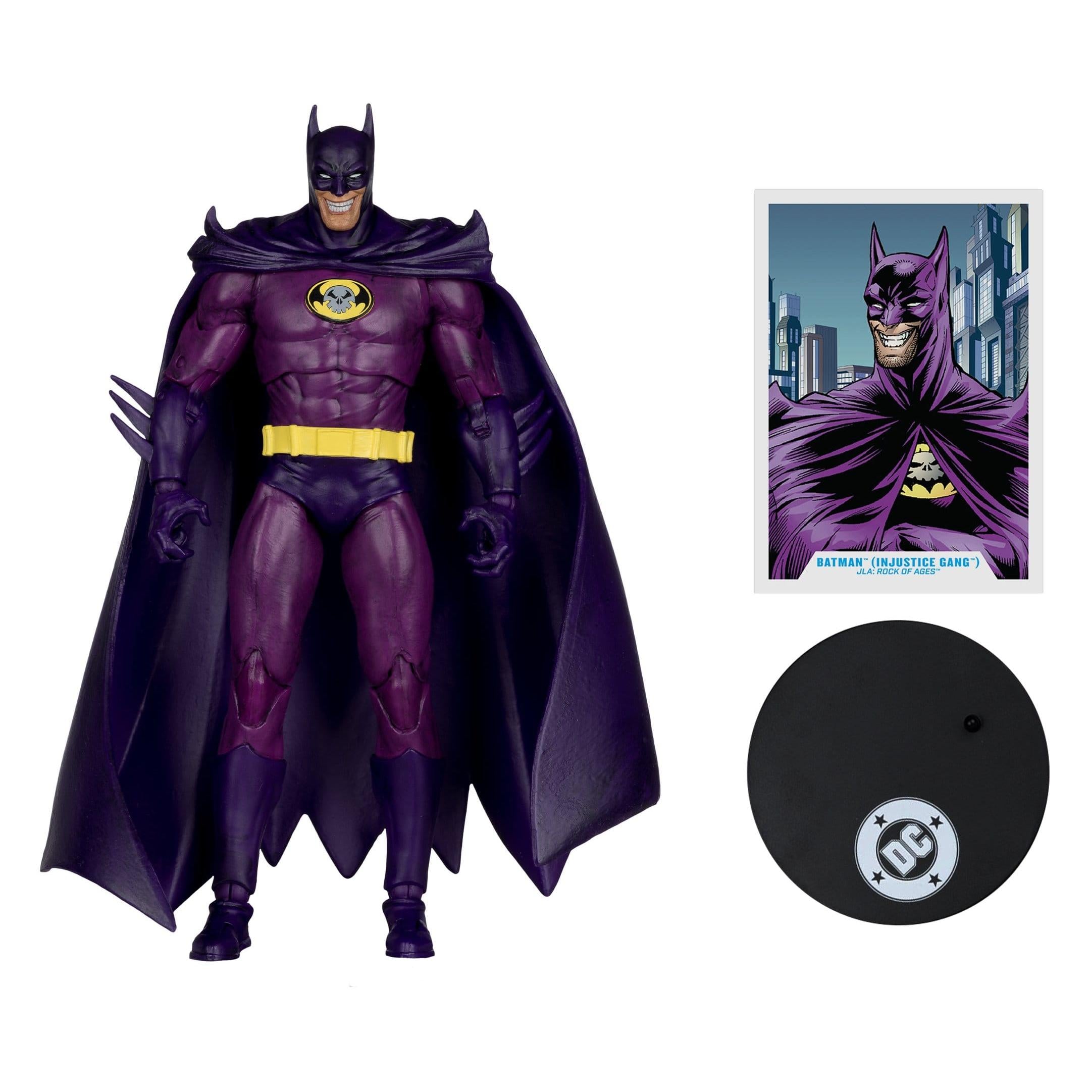 DC Multiverse: Batman (Injustice Gang) (JLA: Rock of Ages) (Red Platinum Edtion)-Actionfiguren-McFarlane Toys-Mighty Underground