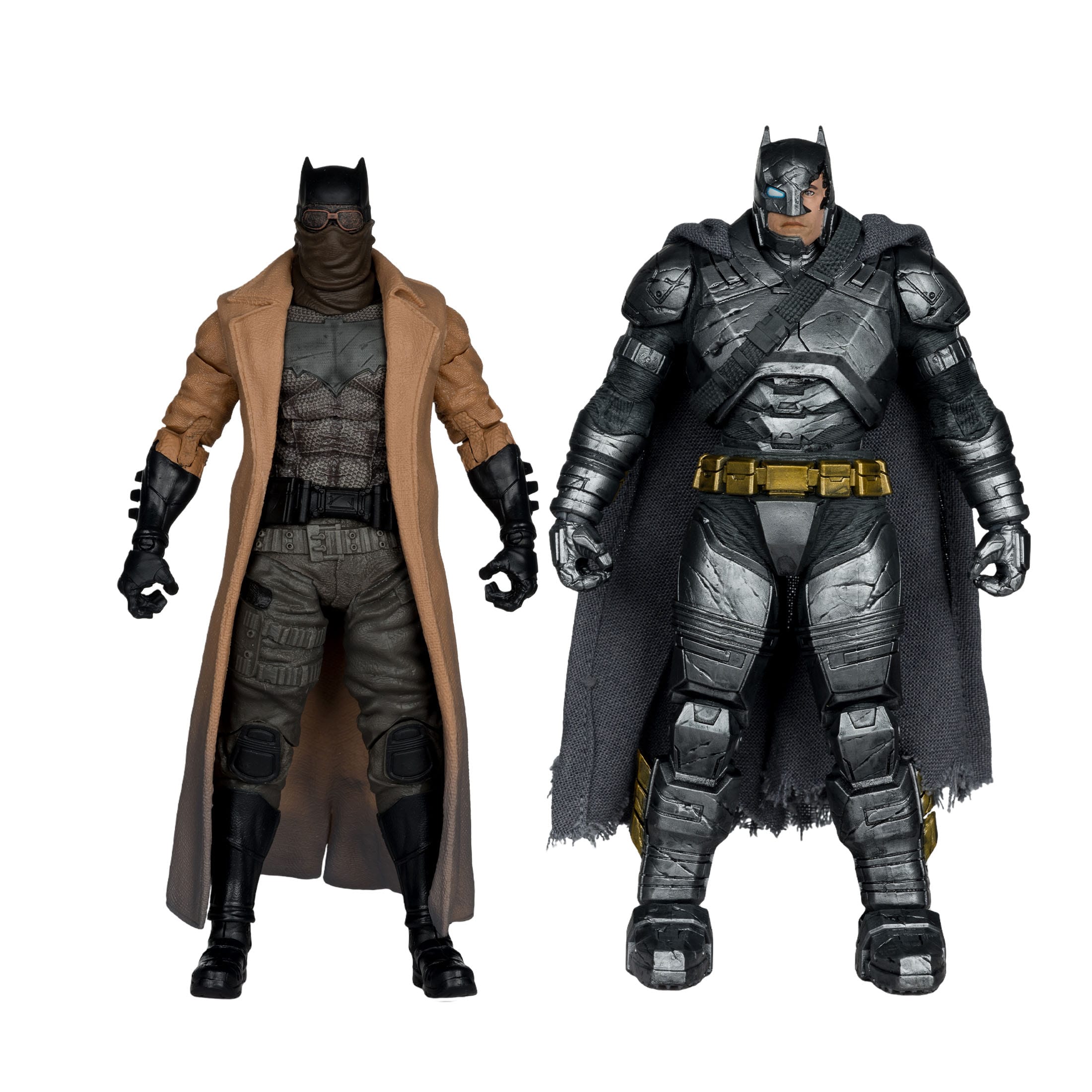 DC Multiverse: Batman (Knightmare) & Batman (Armor Suit) (BvS: Dawn of Justice) - 2-Pack-Actionfiguren-McFarlane Toys-Mighty Underground