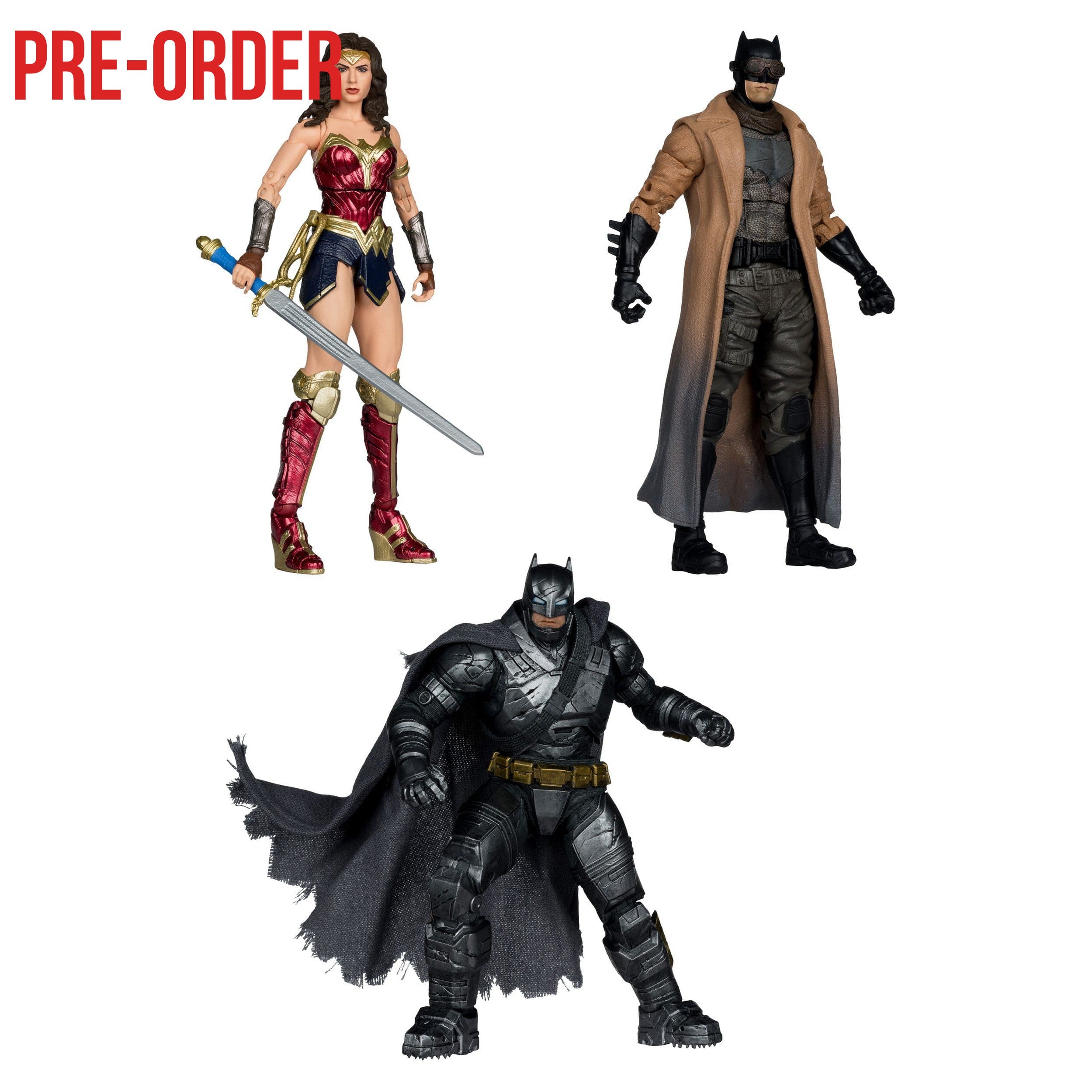 DC Multiverse: Batman v Superman: Dawn of Justice - 5er Set-Actionfiguren-McFarlane Toys-Mighty Underground
