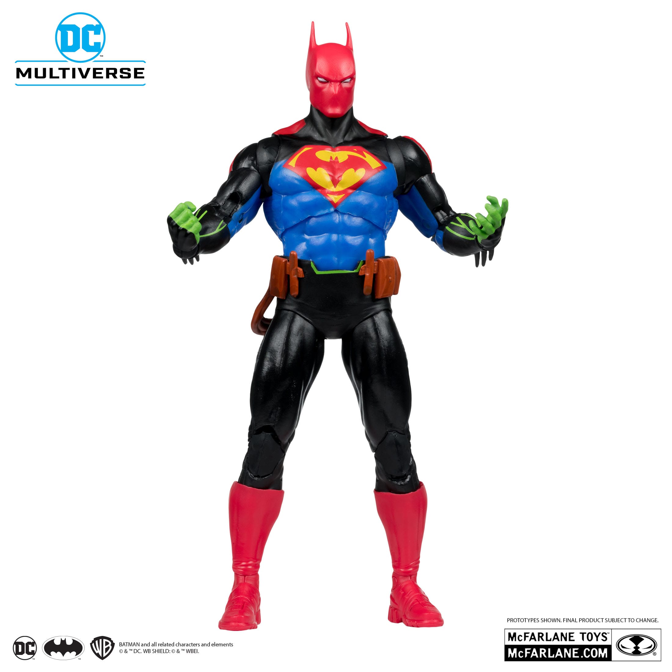 DC Multiverse: Batman/Superman Fusion (Batman/Superman: World's Finest)-Actionfiguren-McFarlane Toys-Mighty Underground