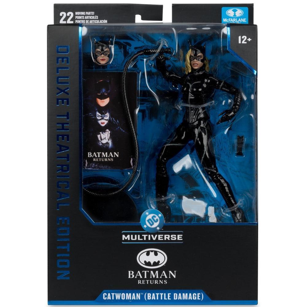 DC Multiverse: Battle Damaged Catwoman (Batman Returns) (Deluxe Theatrical Edition)-Actionfiguren-McFarlane Toys-Mighty Underground