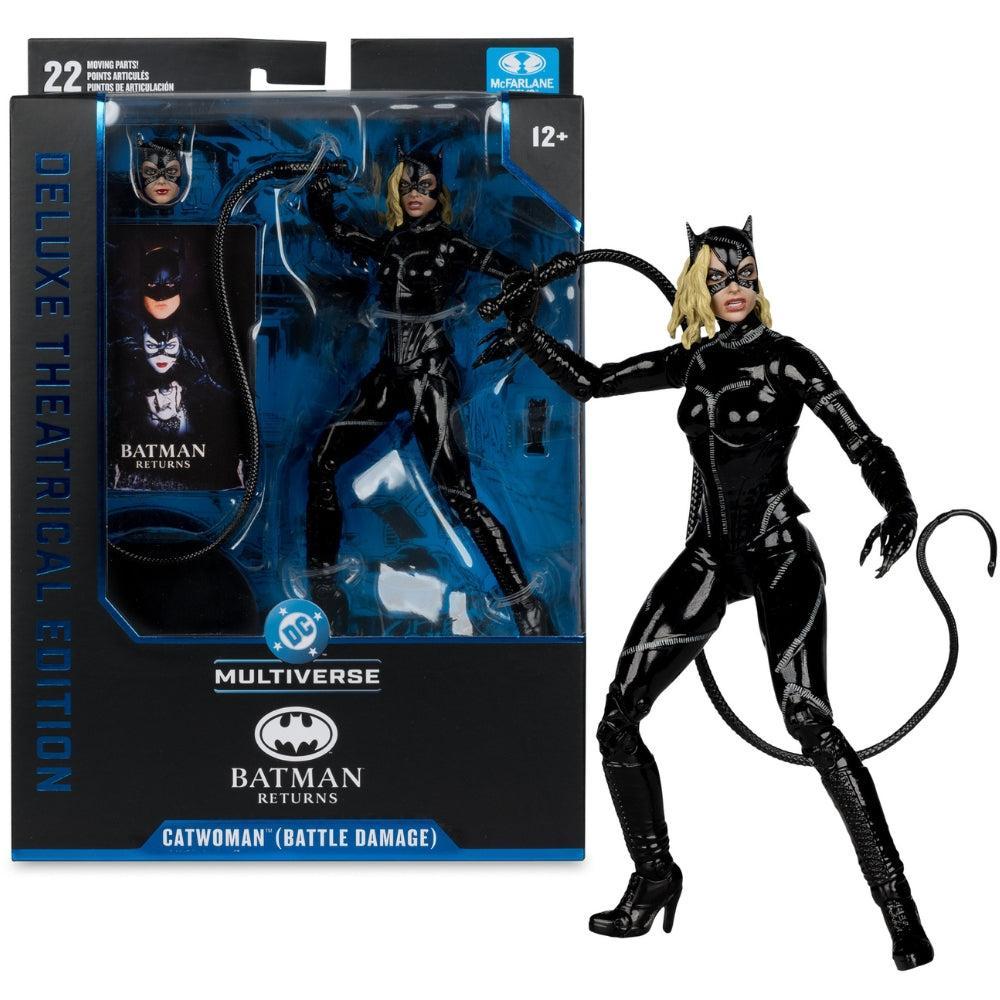 DC Multiverse: Battle Damaged Catwoman (Batman Returns) (Deluxe Theatrical Edition)-Actionfiguren-McFarlane Toys-Mighty Underground